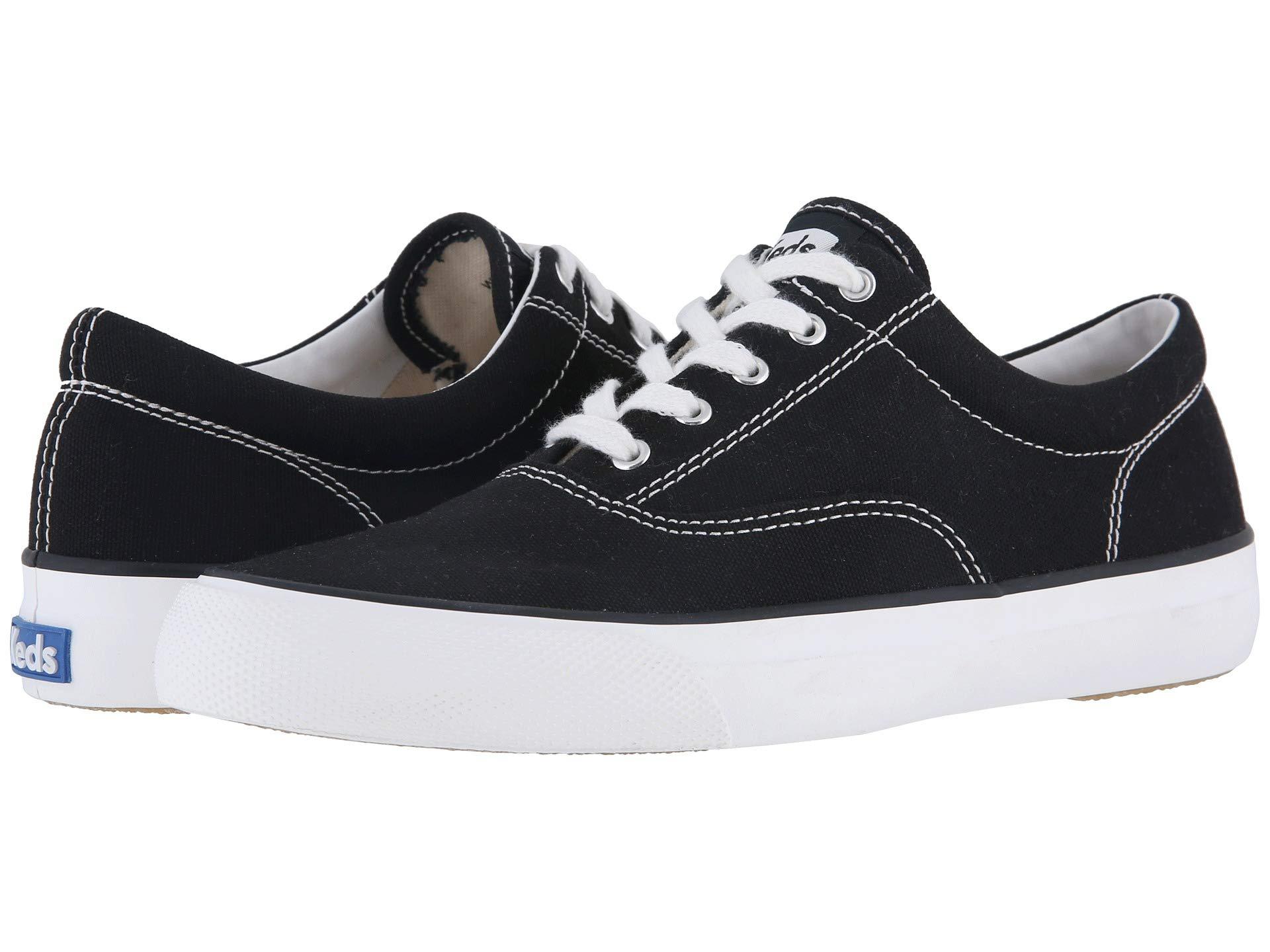 keds anchor canvas black