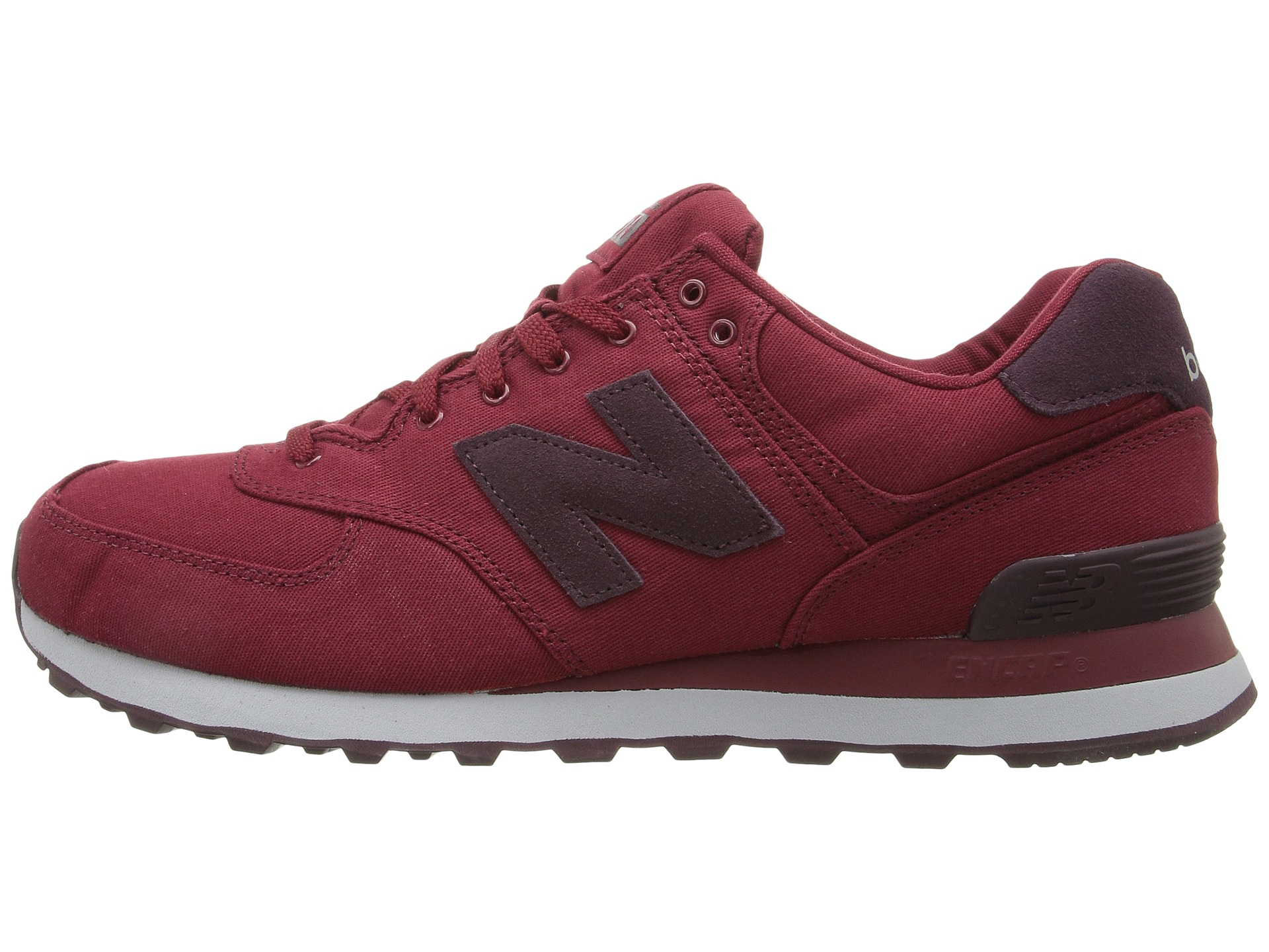 New balance 574 Canvas for Men | Lyst