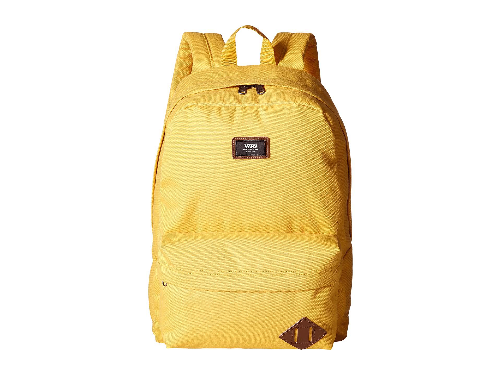 vans bookbag yellow