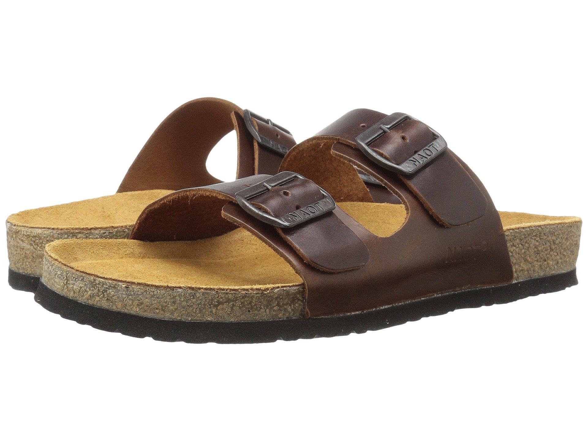 Lyst - Naot Santa Barbara (buffalo Leather) Men's Sandals in Brown for Men