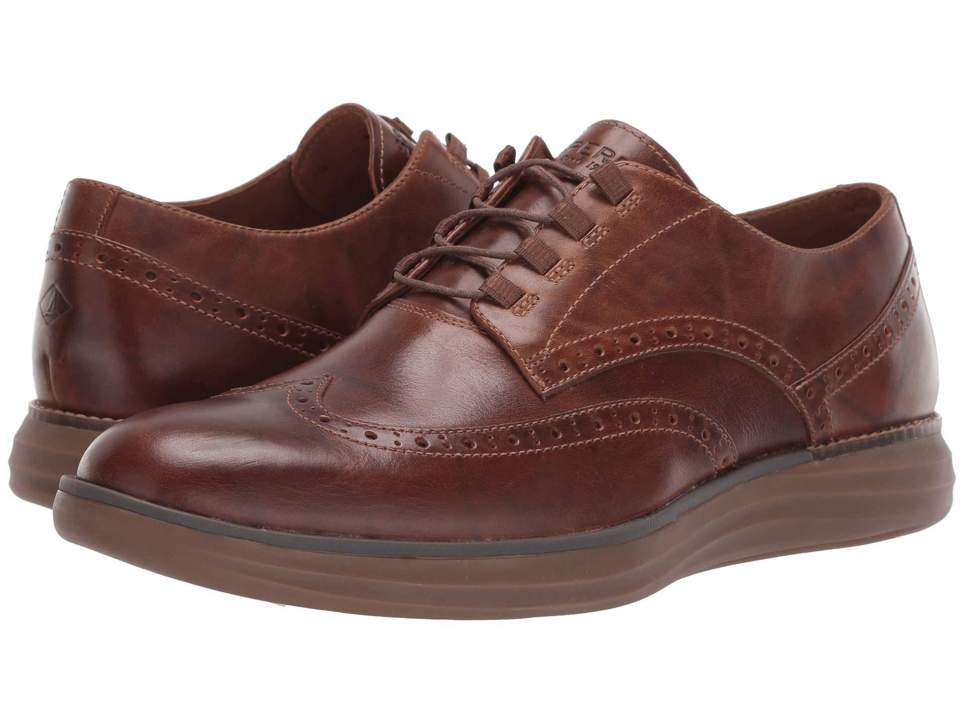 sperry wingtip oxford shoes