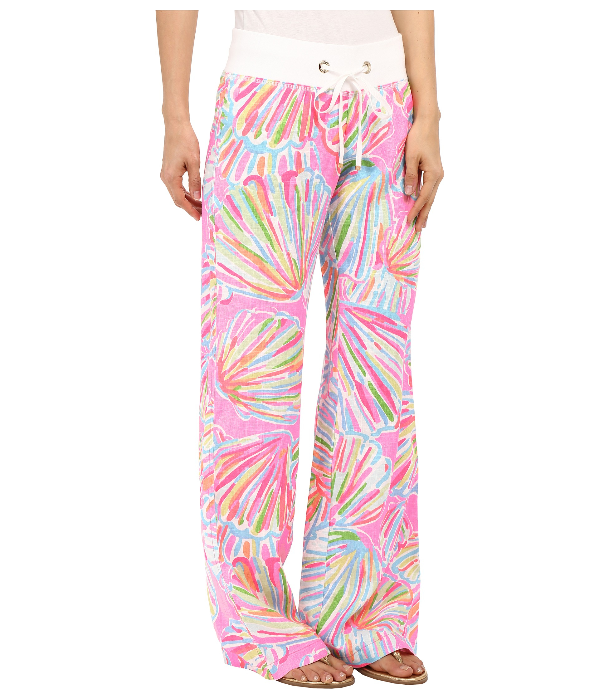 Lyst - Lilly Pulitzer Beach Pant in Pink