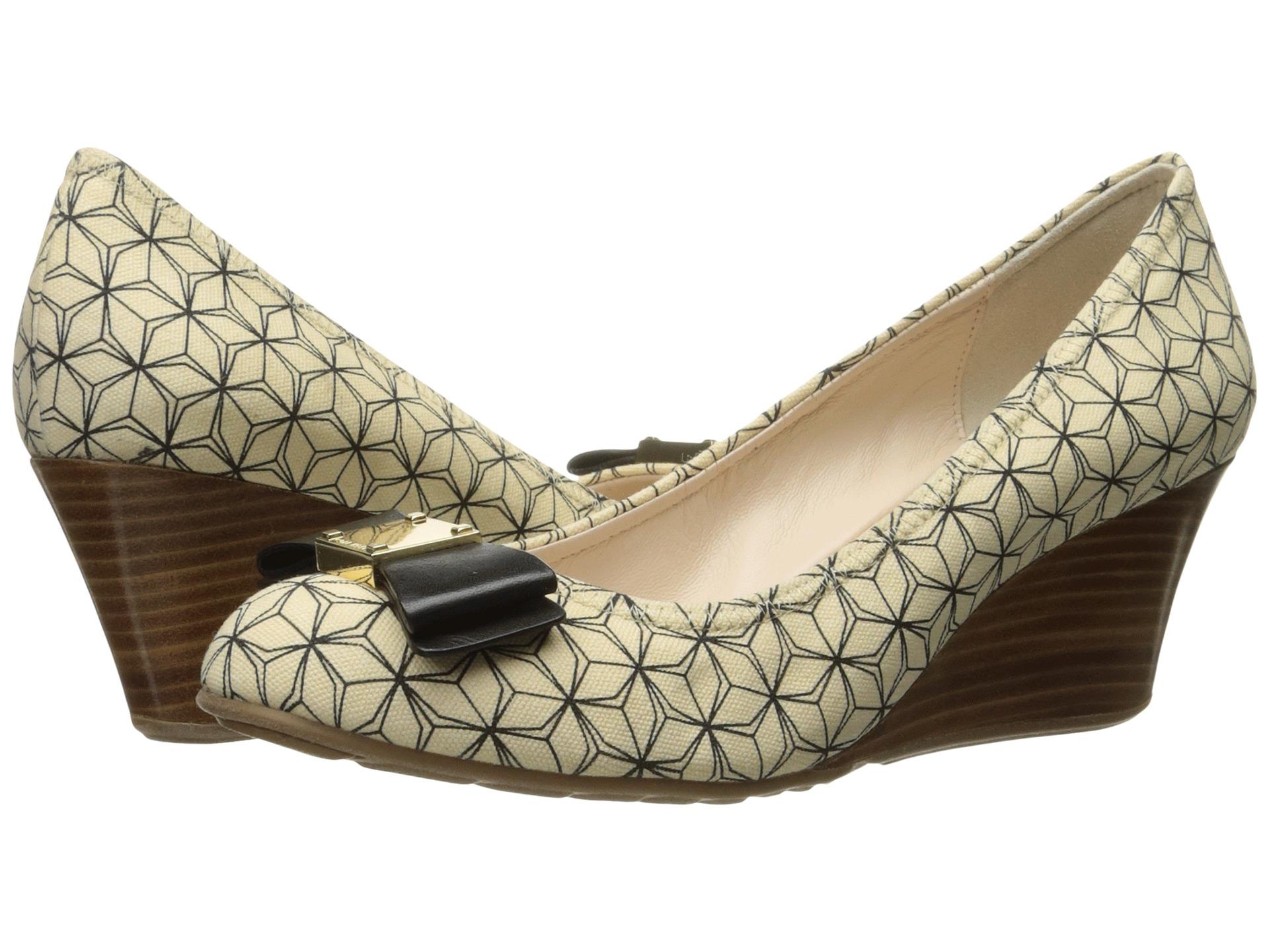 cole haan bow wedge