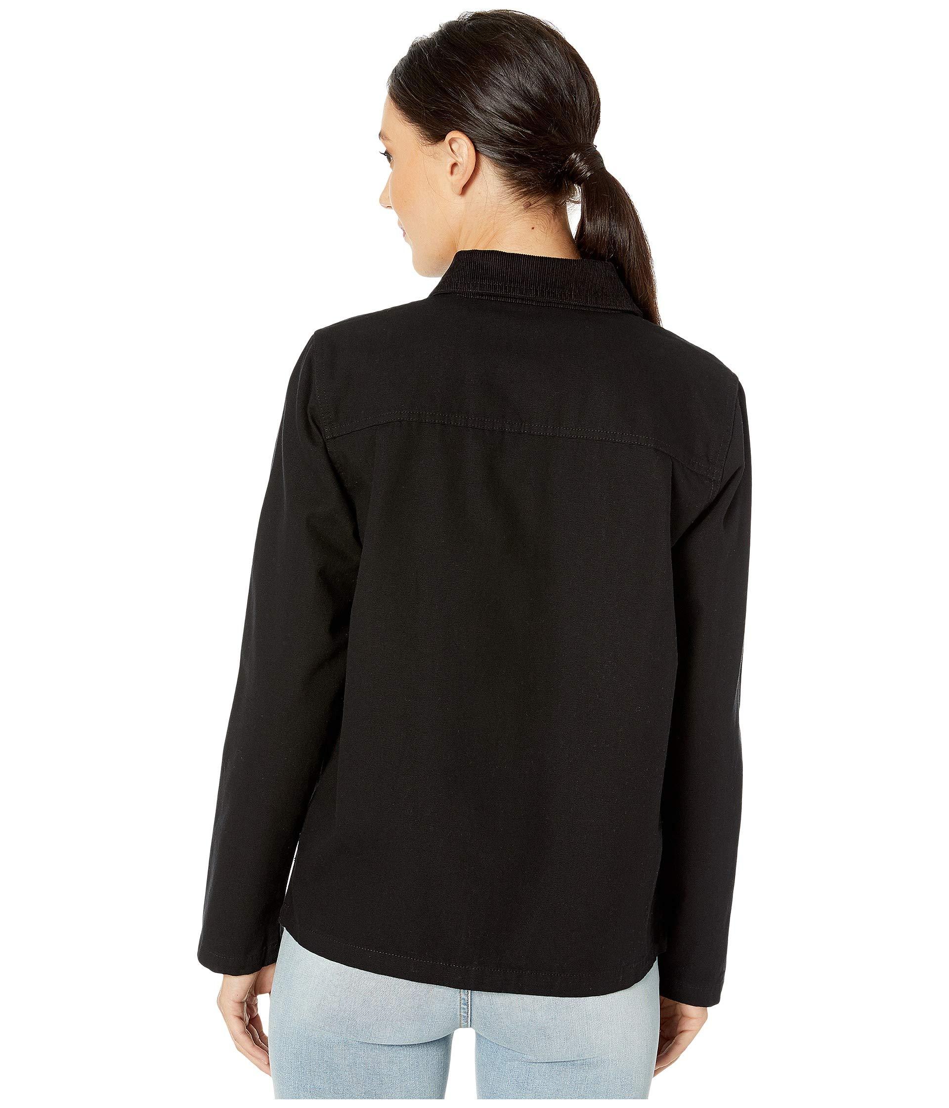 Vans Cotton Drill Chore Jacket in Black Lyst