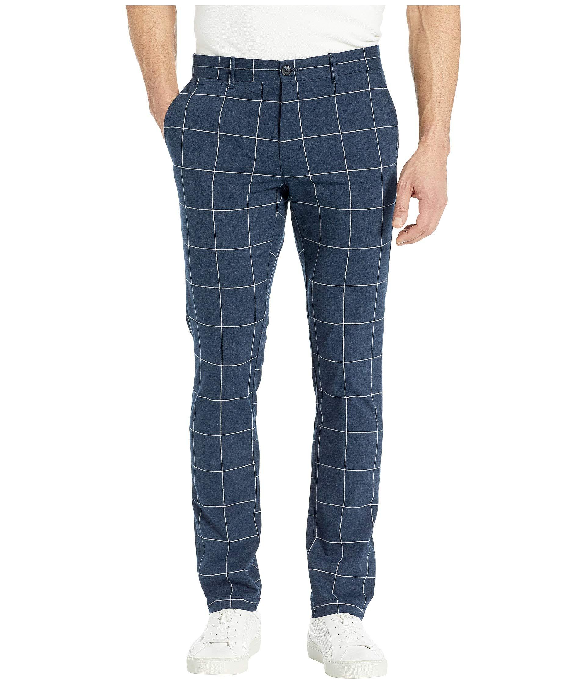 Download Lyst - Original Penguin Stretch Heather Windowpane Pants ...