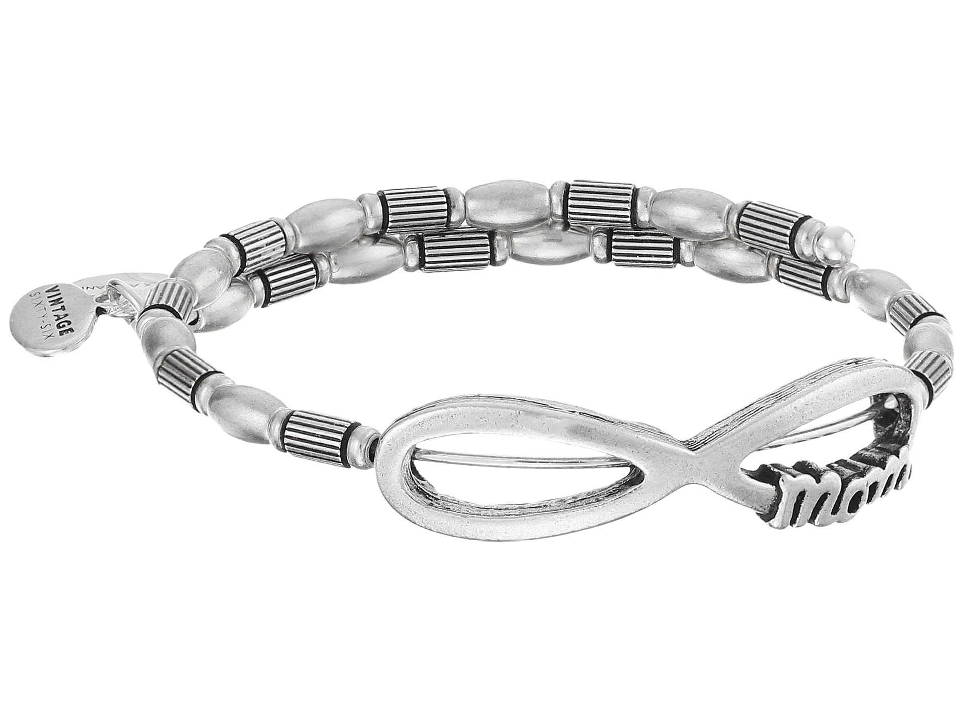 Lyst Alex And Ani Infinity Mom Wrap Bracelet In Metallic Gallery