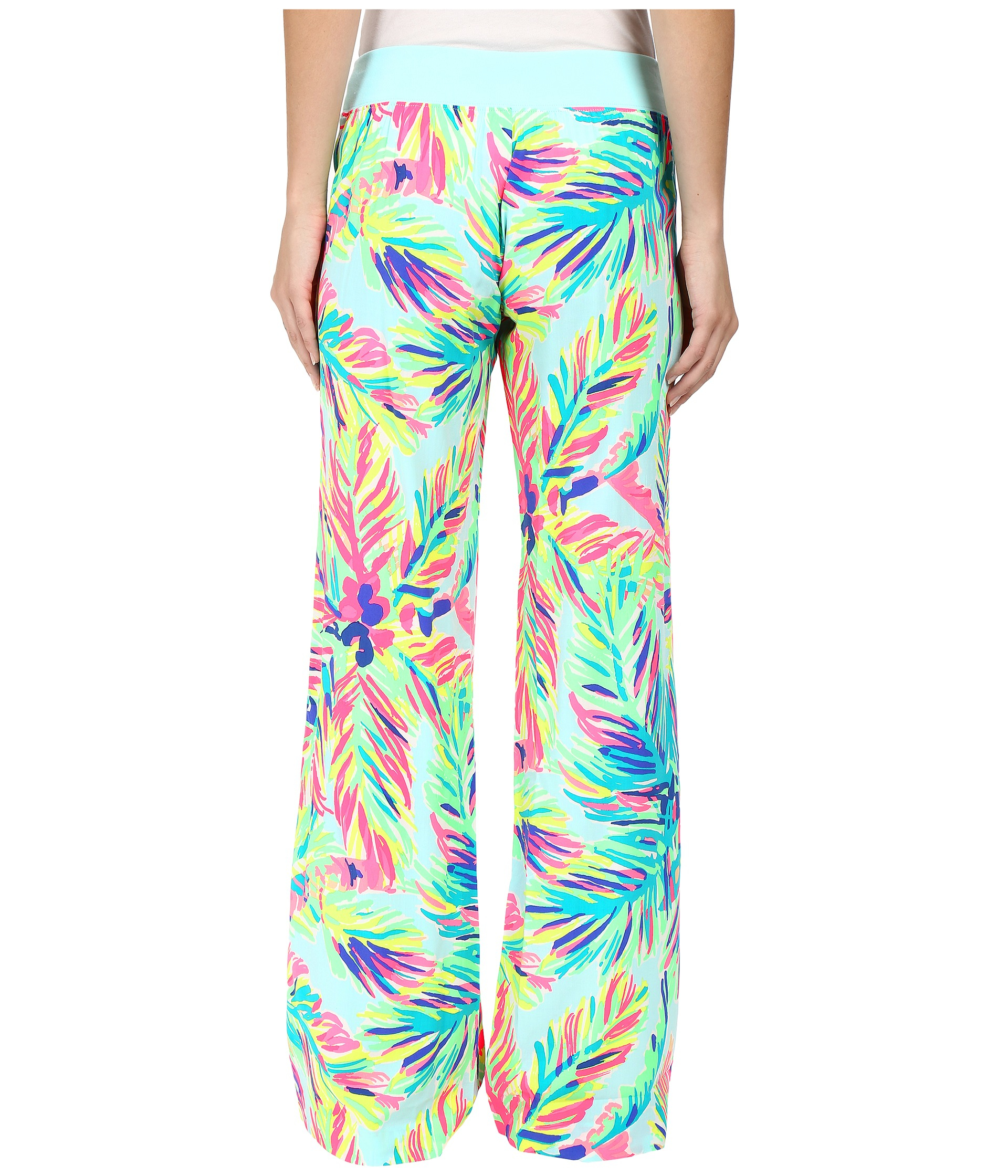Lyst - Lilly Pulitzer Seaside Beach Palazzo Pants in Blue