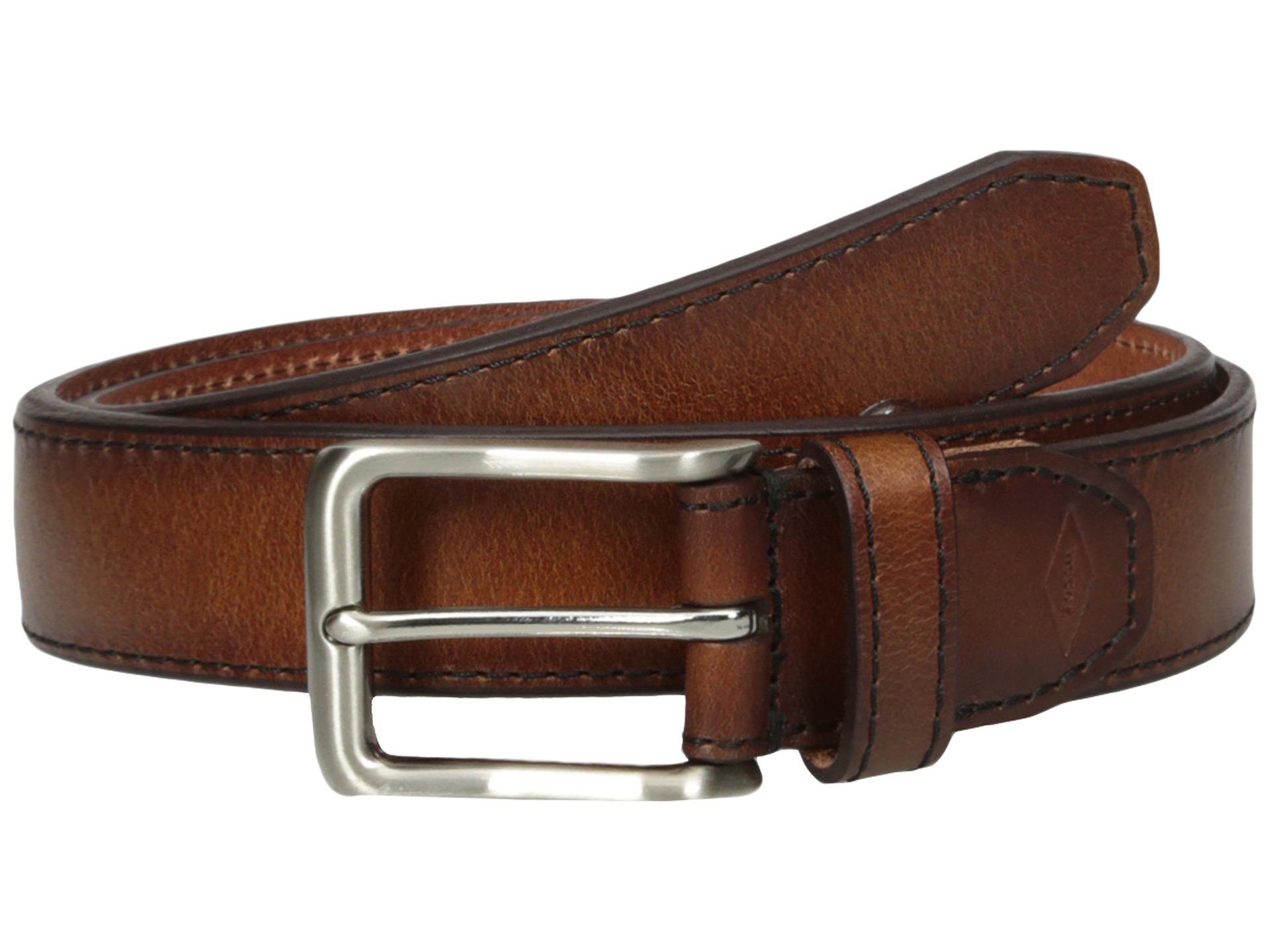 Fossil Griffin Ombre Leather Belt in Brown for Men | Lyst