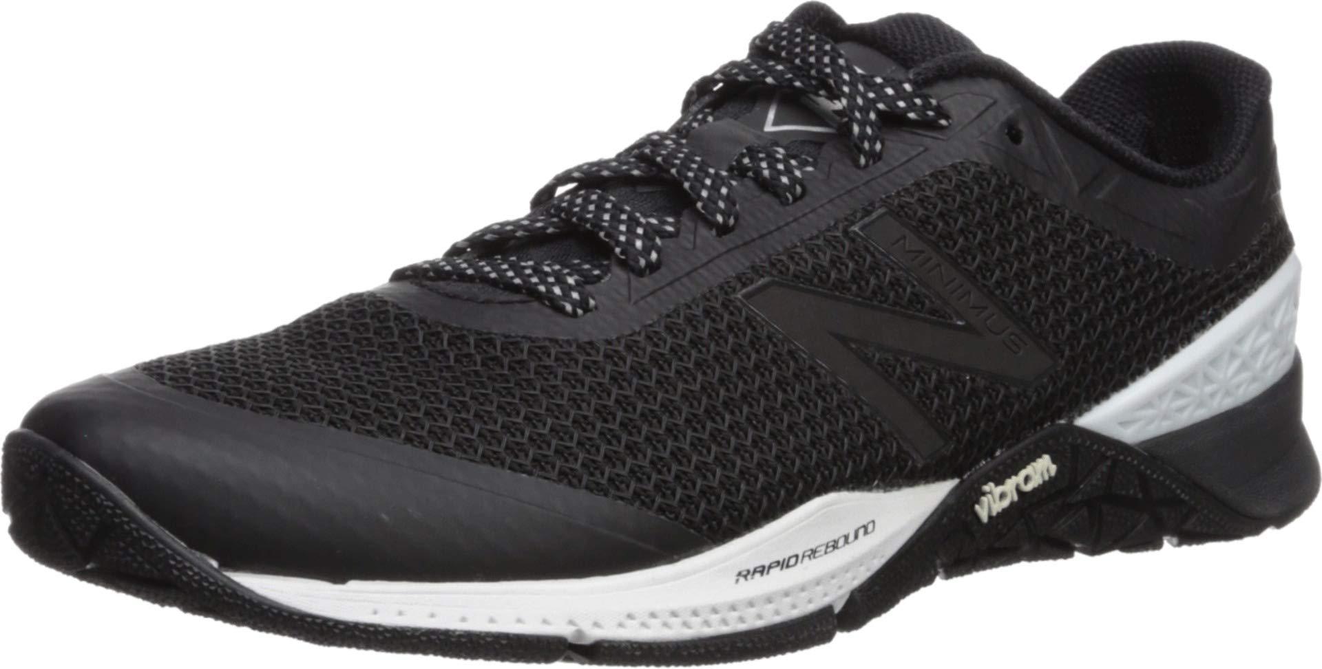 New Balance Synthetic Minimus 40 Trainer (blackwhite) Cross Minimus 40 Trainer Men's Cross Training Shoes BlackWhite