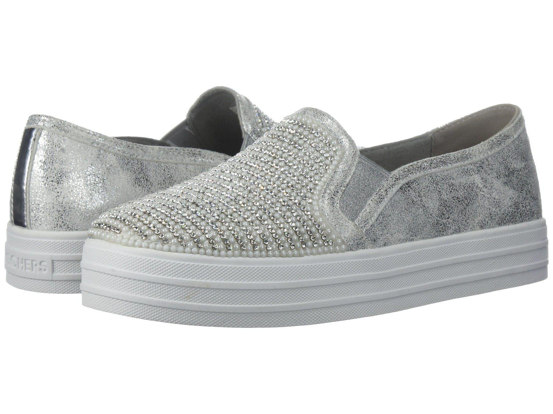 skechers shiny dancer pewter uk