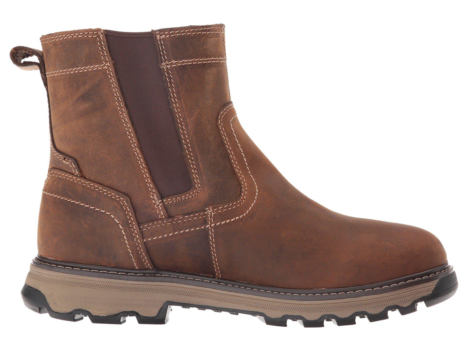 Lyst Caterpillar Pelton (dark Beige) Men's Work Pullon Boots in