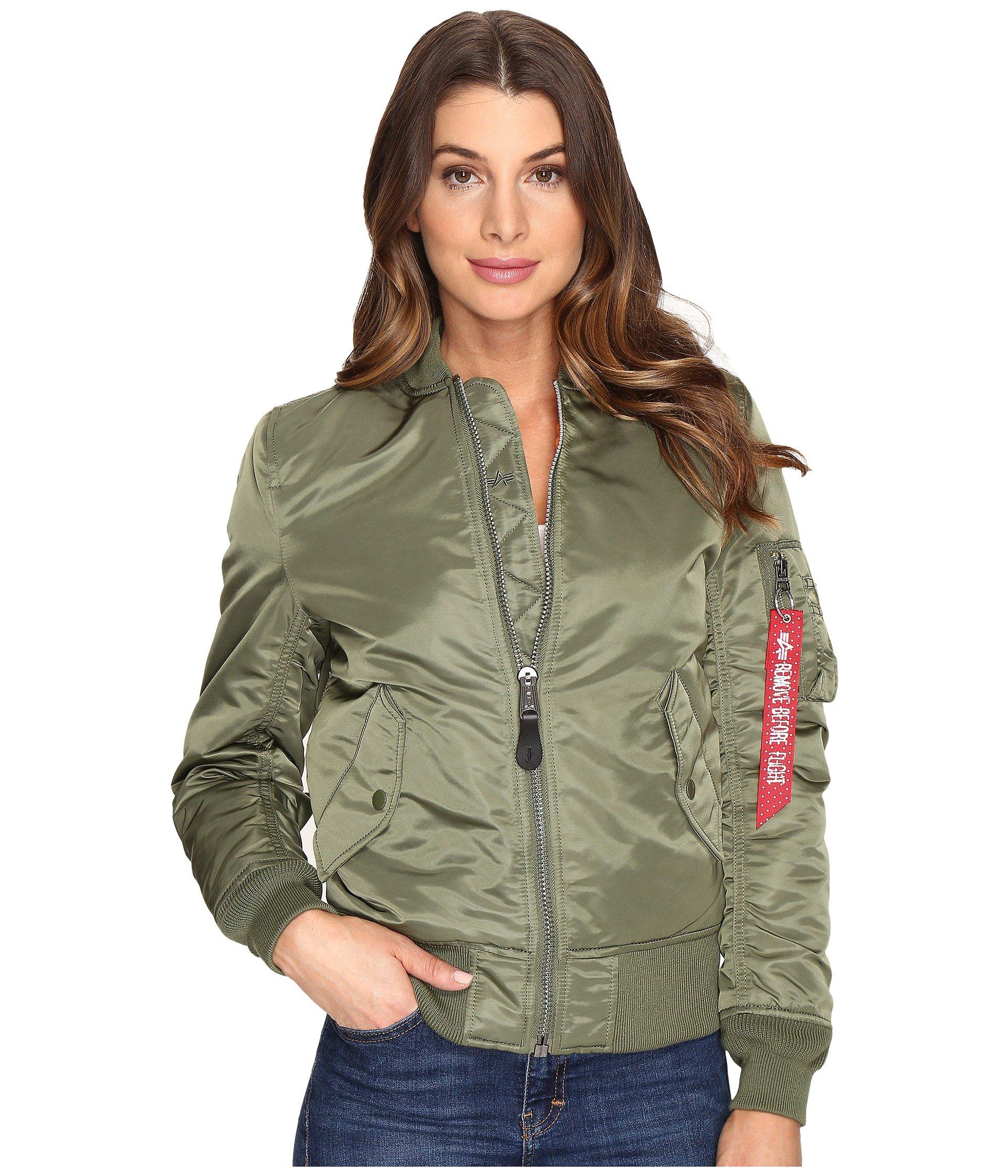 Alpha Industries Ma-1 Flight Jacket in Green - Save 13% - Lyst