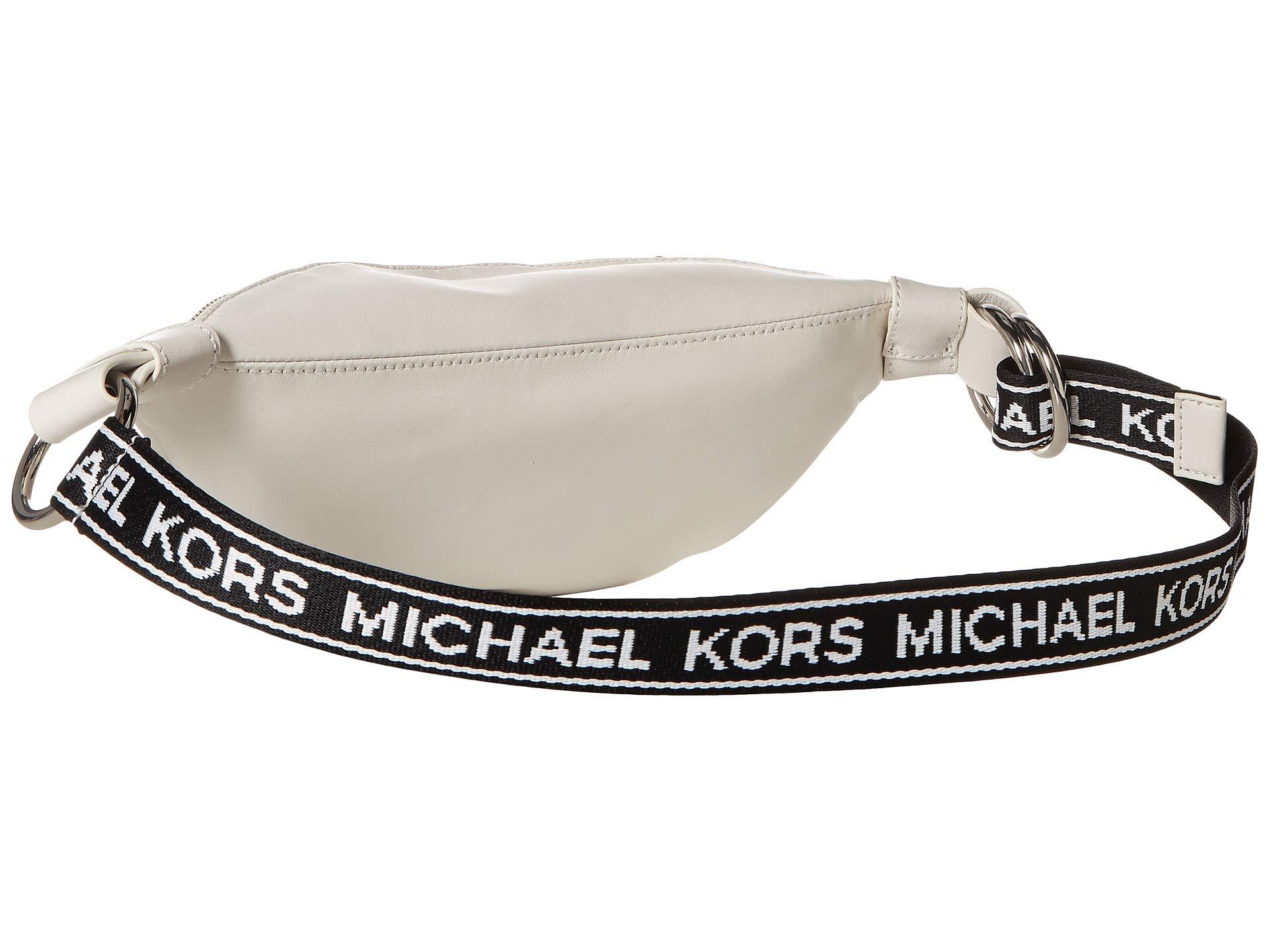 MICHAEL Michael Kors Sport Belt Bag (black) Women's Belts in White - Lyst