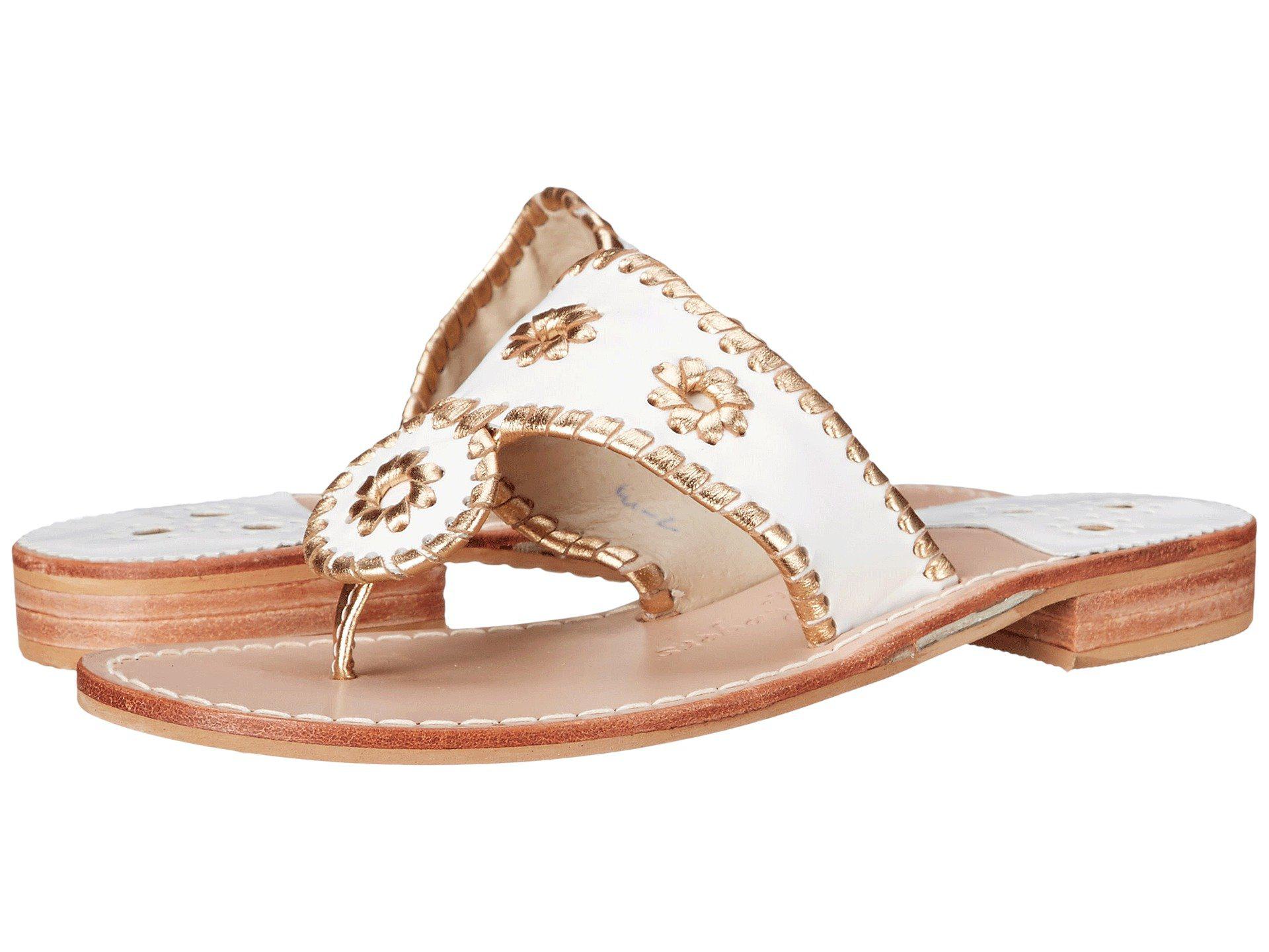 Lyst - Jack Rogers Nantucket Gold (baby Camel Gold) Women ...