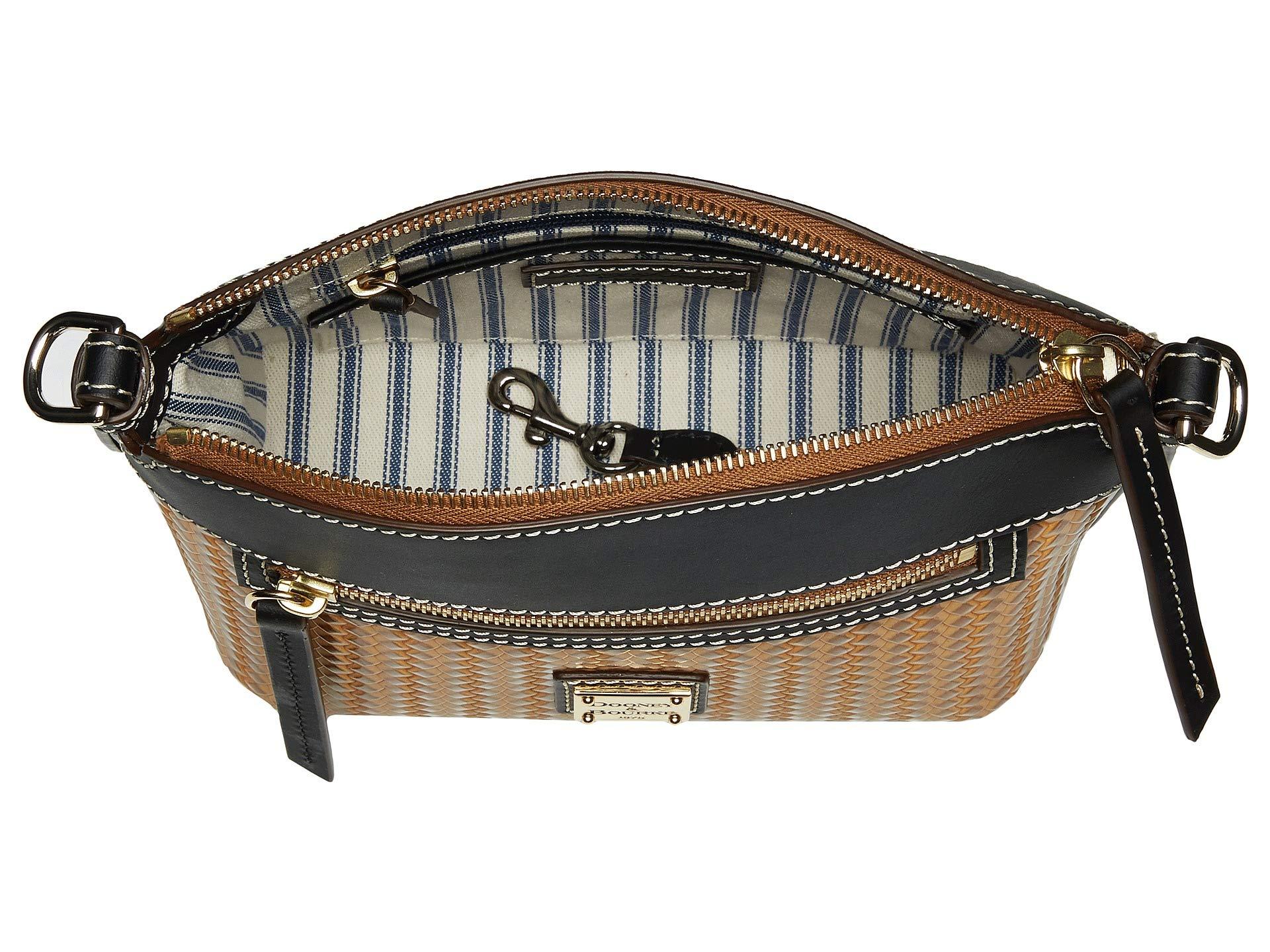 beacon woven domed crossbody