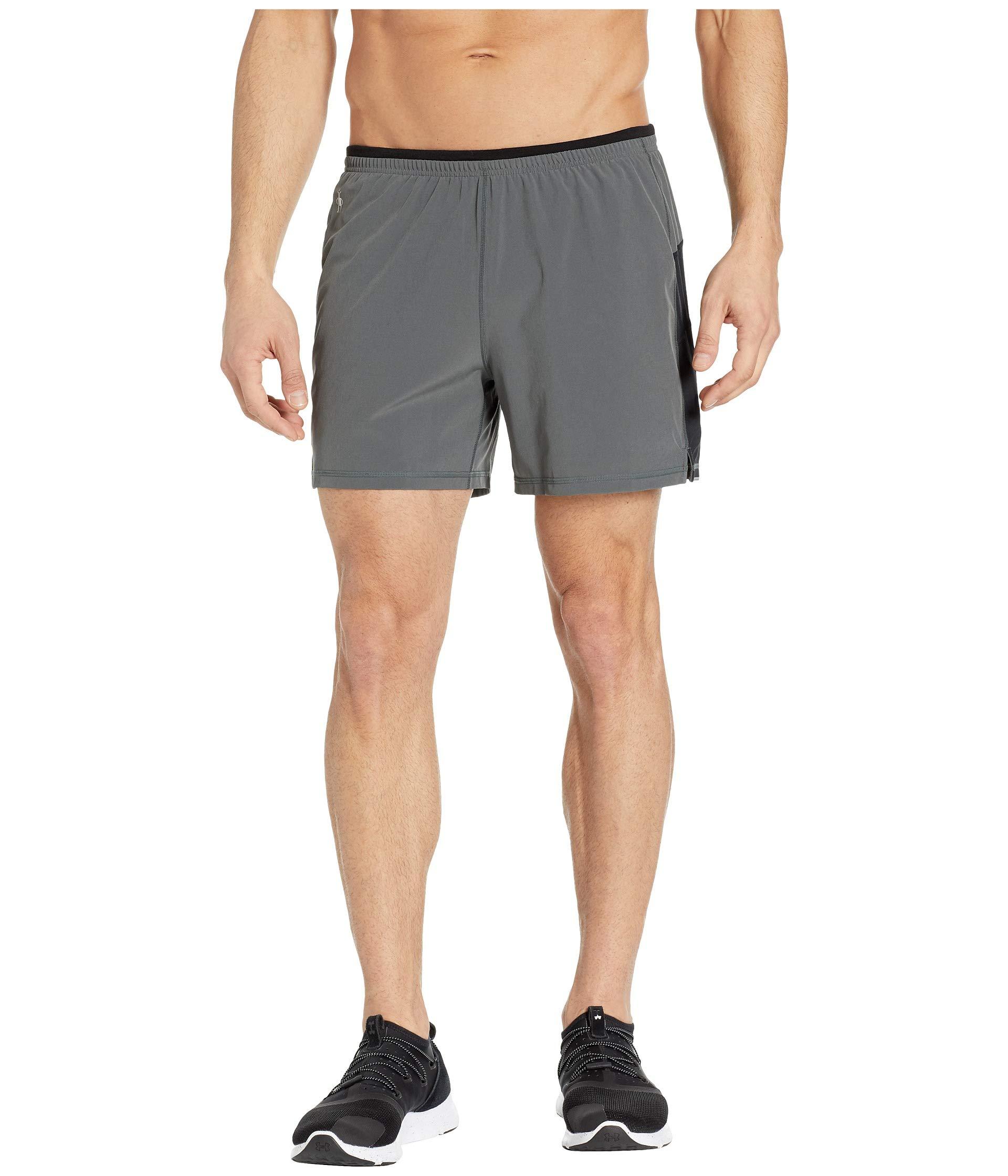 Smartwool Merino Sport Lined 5 Shorts (black) Men's Shorts in Gray for ...