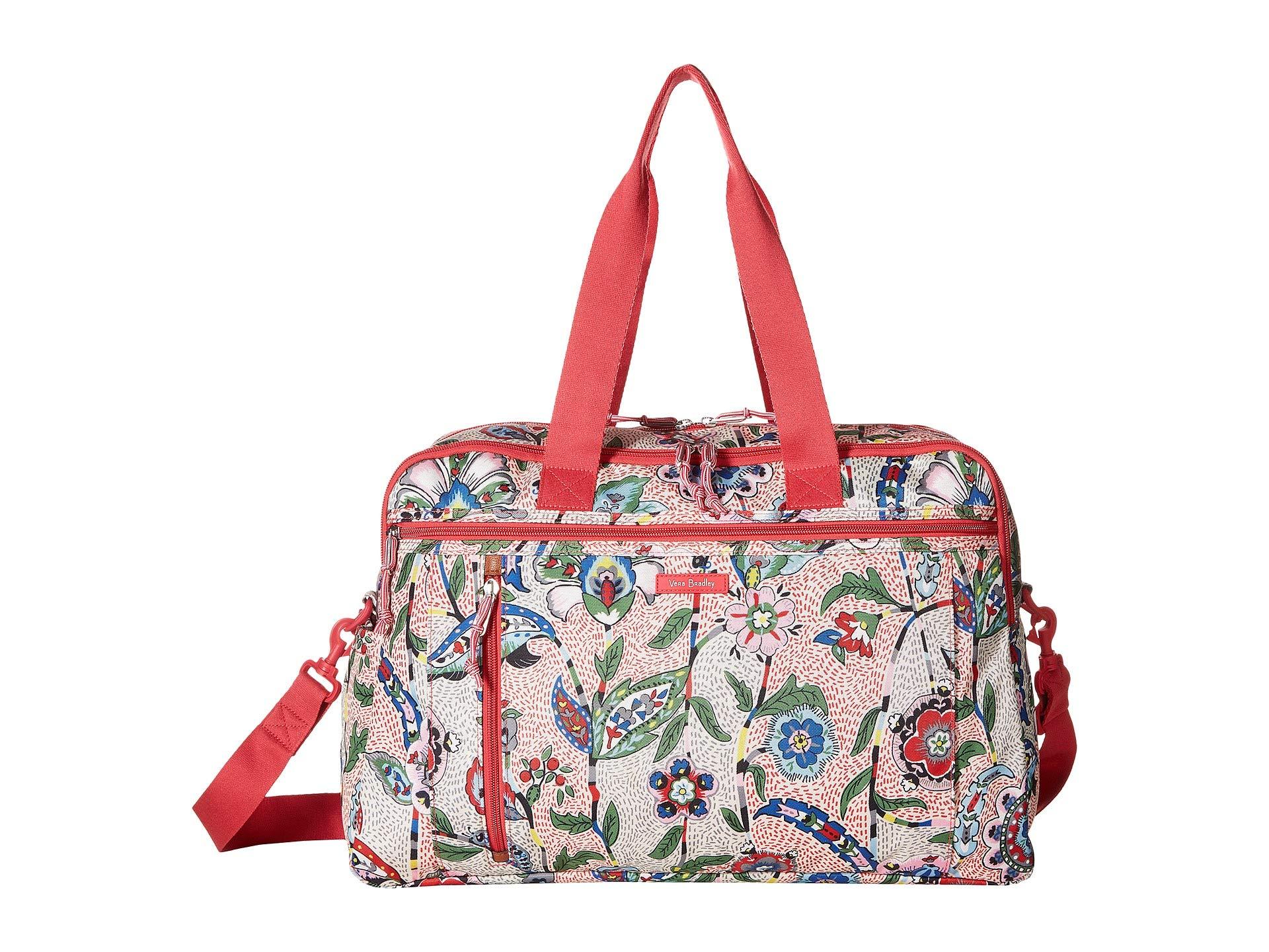 vera bradley travel bag set