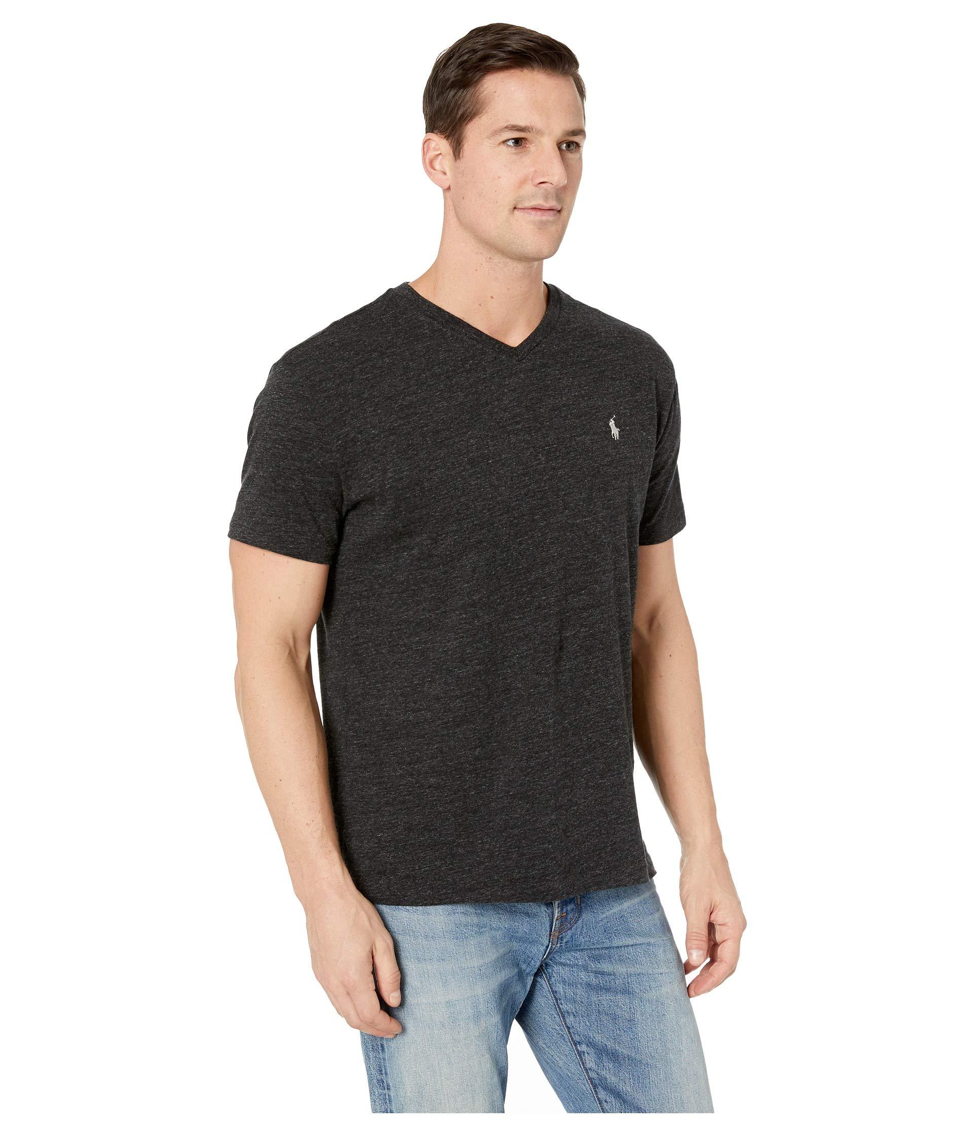 Polo Ralph Lauren Cotton 26/1 Jersey V-neck Short Sleeve ...