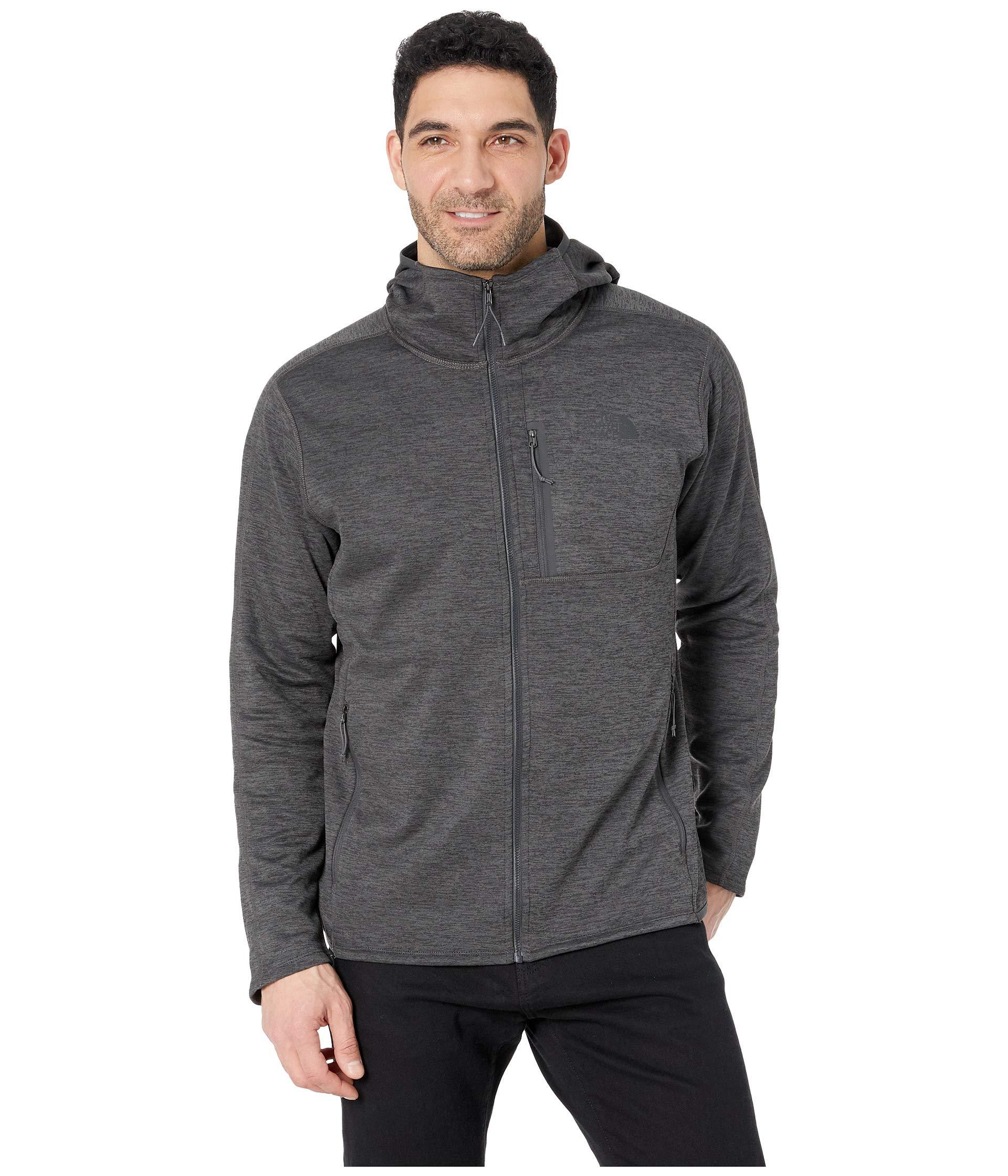 The North Face Fleece Canyonlands Hoodie in Gray for Men - Lyst
