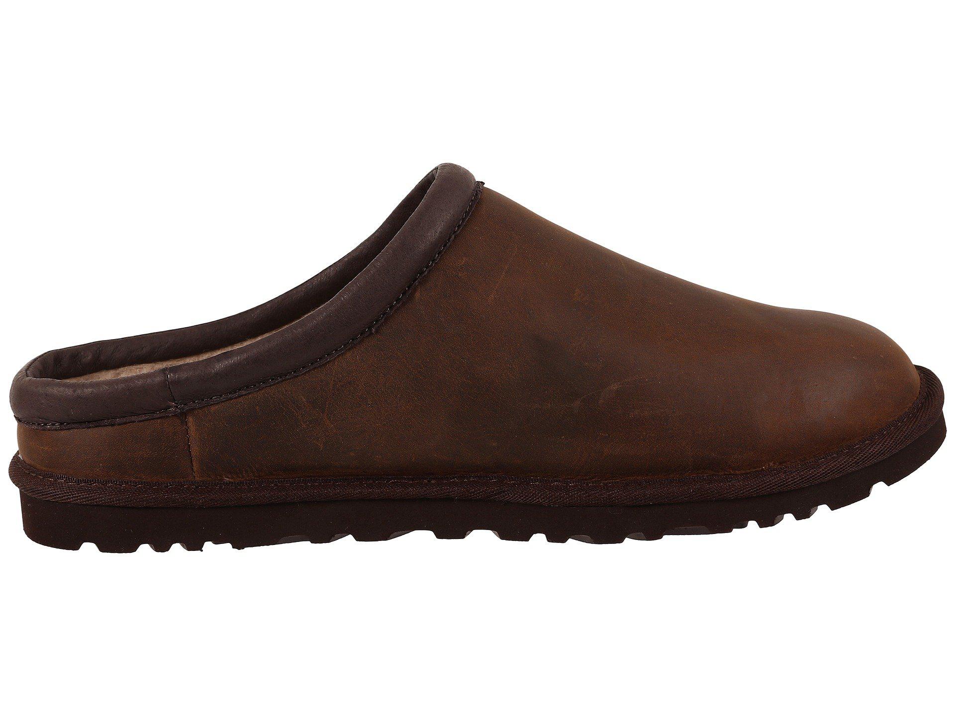 ugg men's classic leather clogs