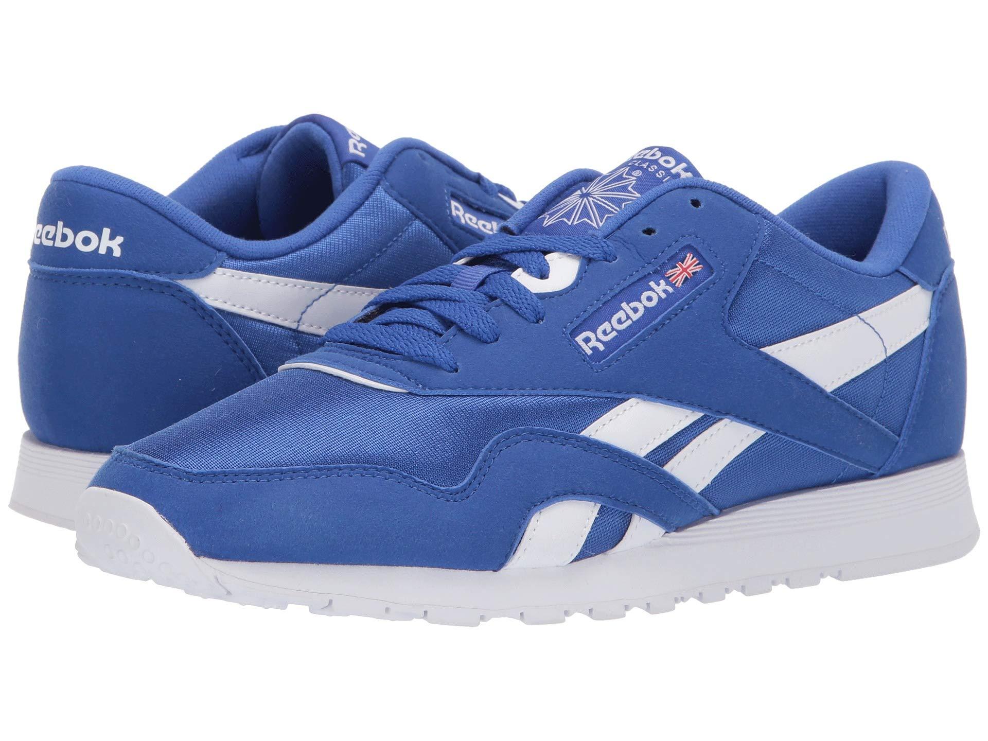 Reebok Synthetic Classic Nylon Color in Cobalt Blue (Blue) - Save 77% ...