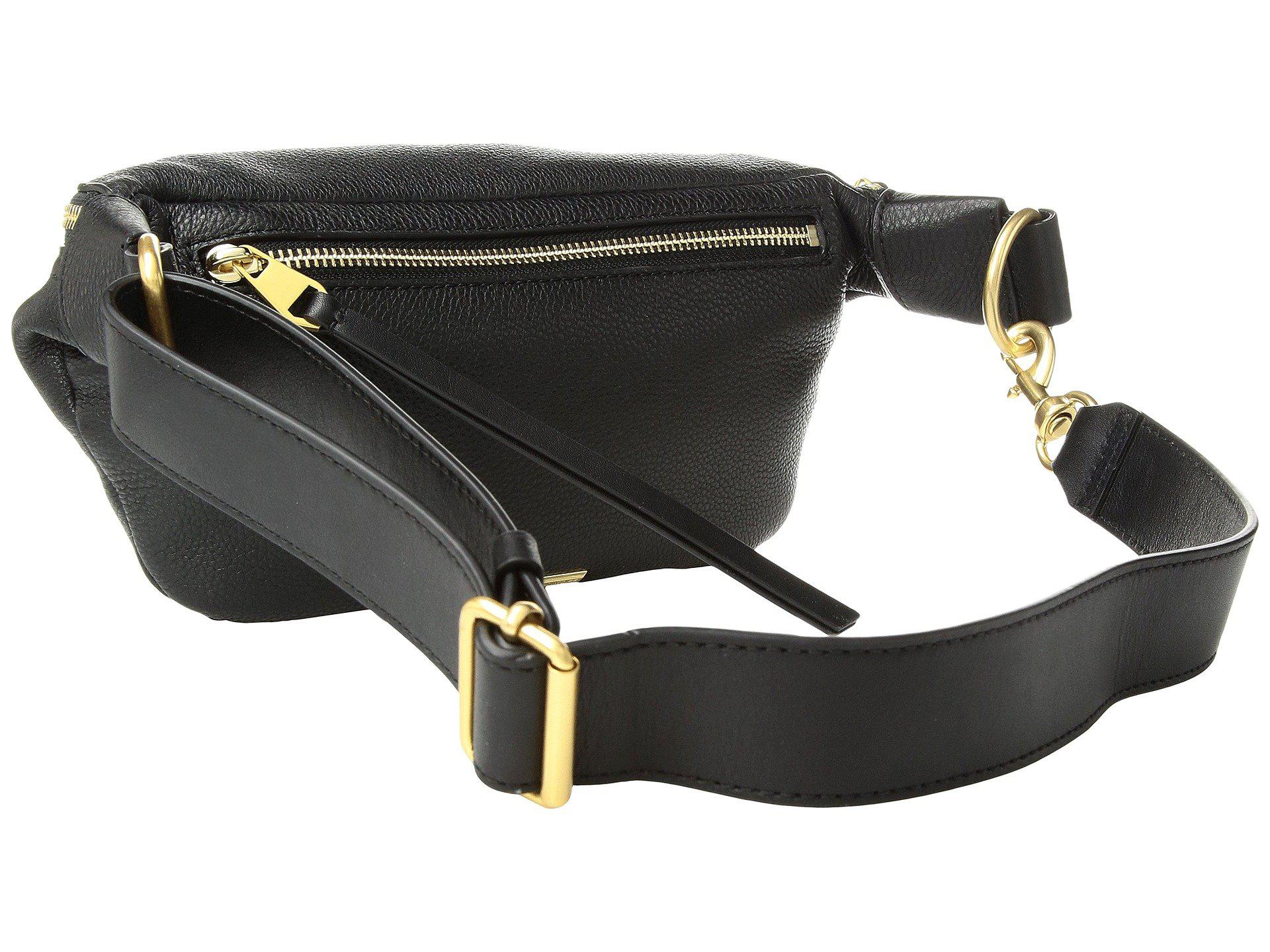 Lyst Rebecca Minkoff Bree Belt Bag Mink Handbags In Black View Fullscreen