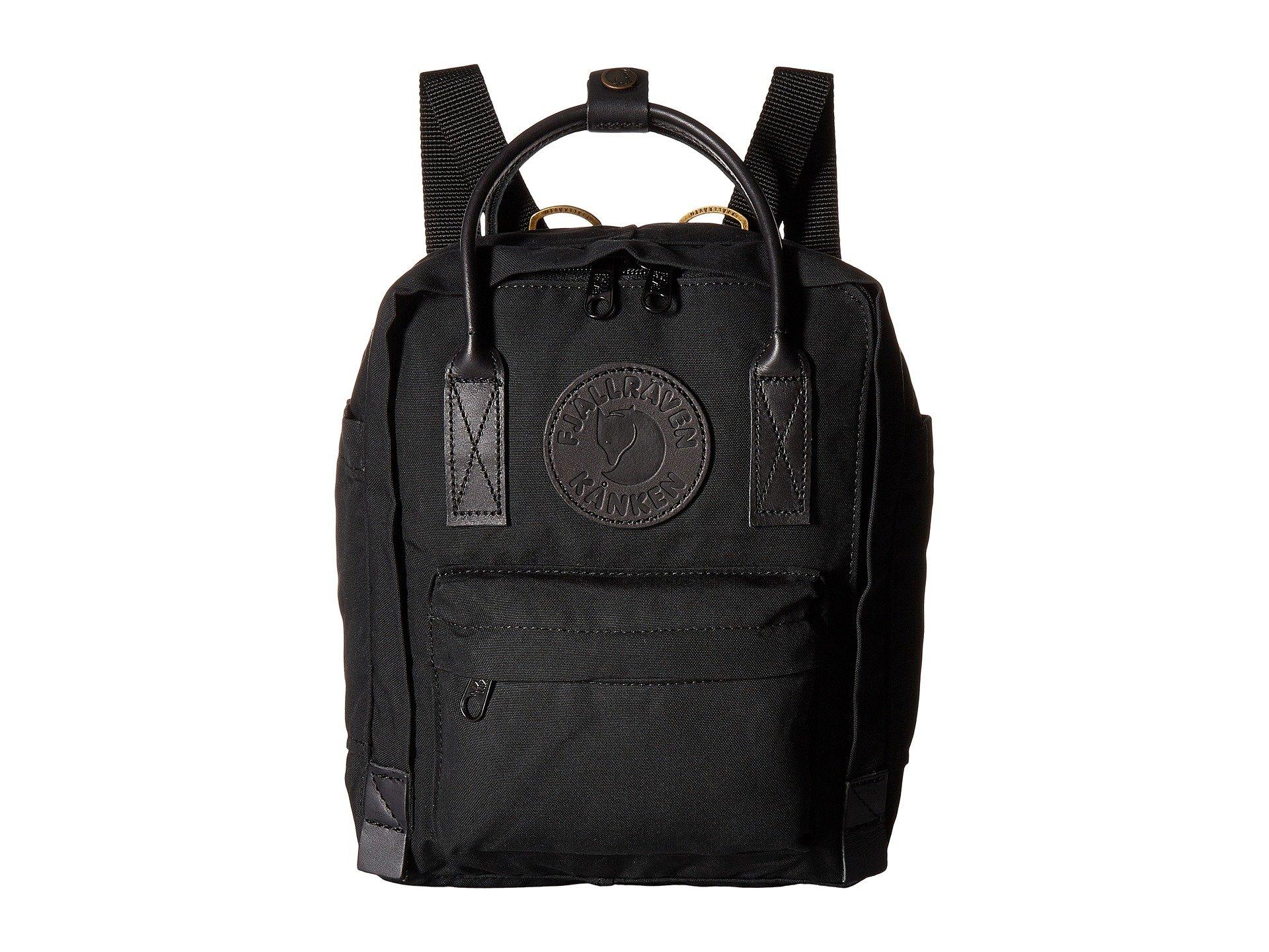 kanken black mini