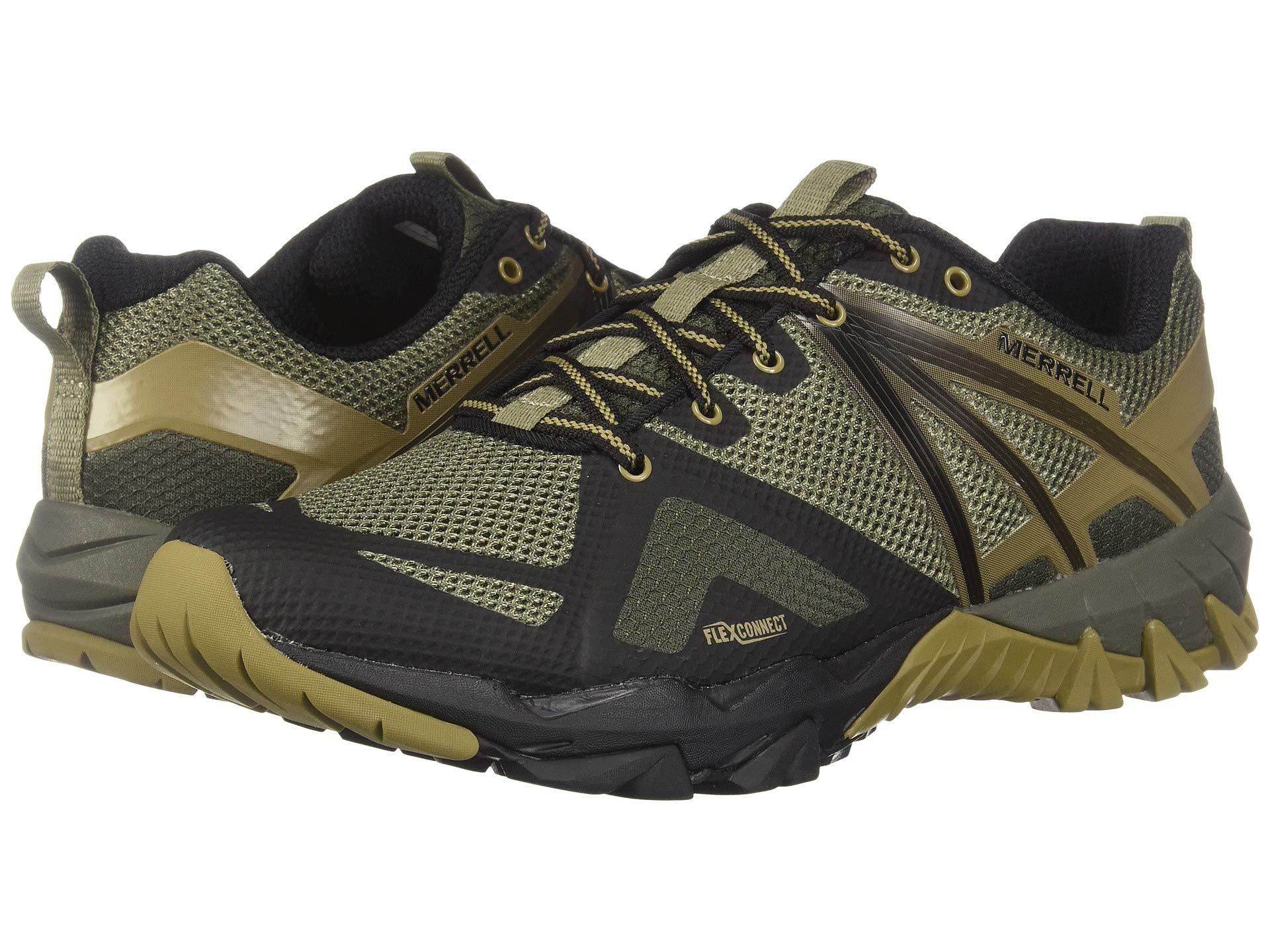 Merrell Rubber Mqm Flex Walking Shoes In Olive (Green) For Men - Lyst