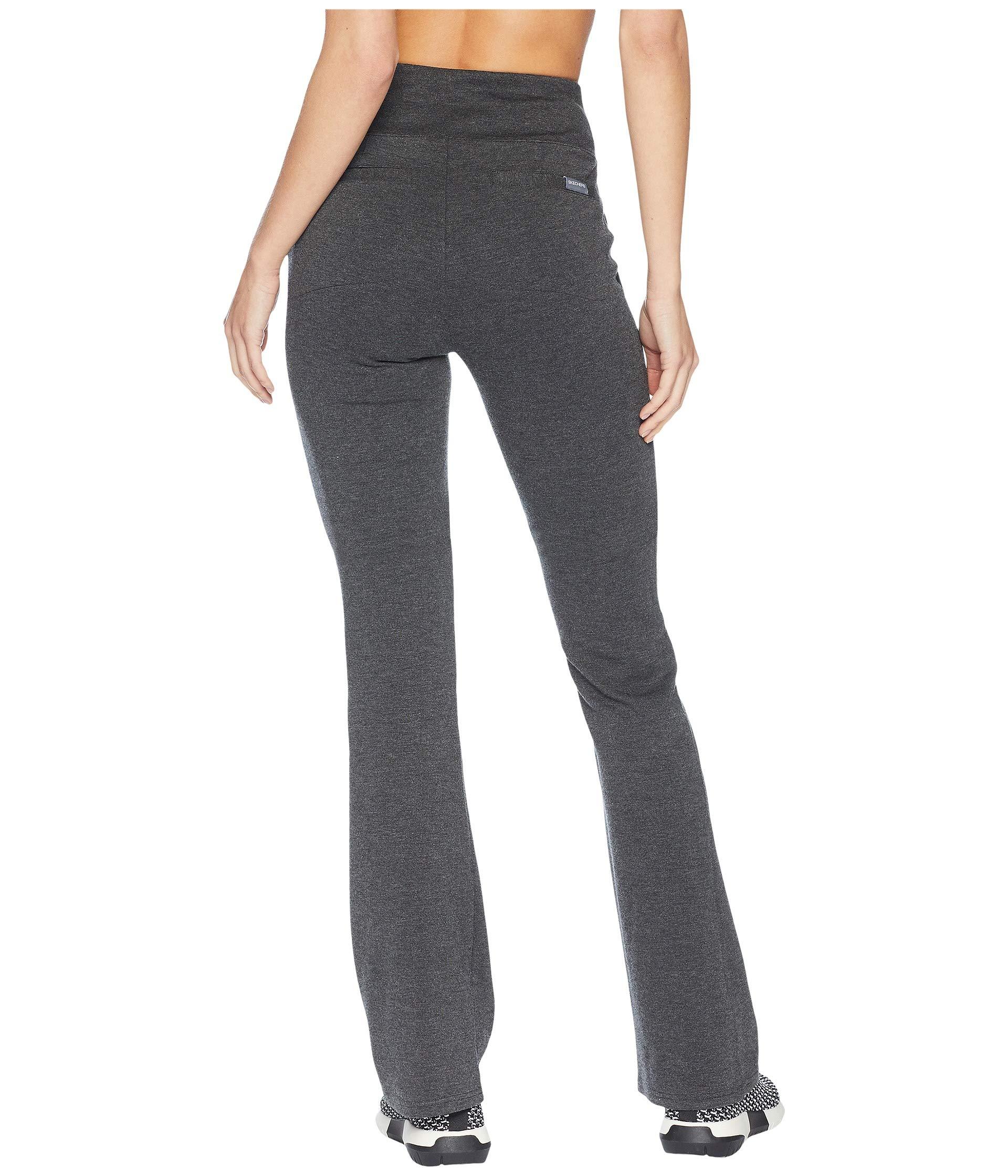 ribbed flare pants