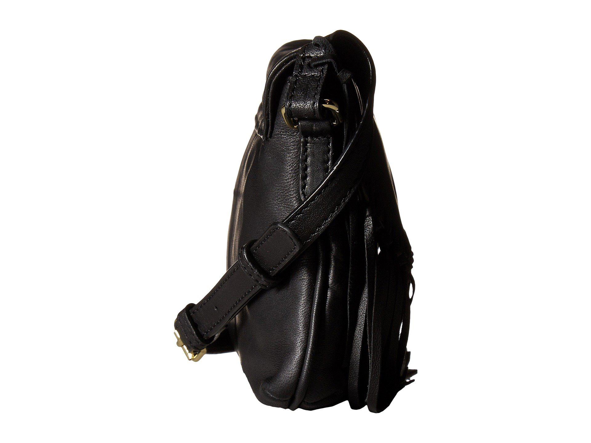 Lyst Scully Candice Fringe Handbag Black Handbags In View Fullscreen