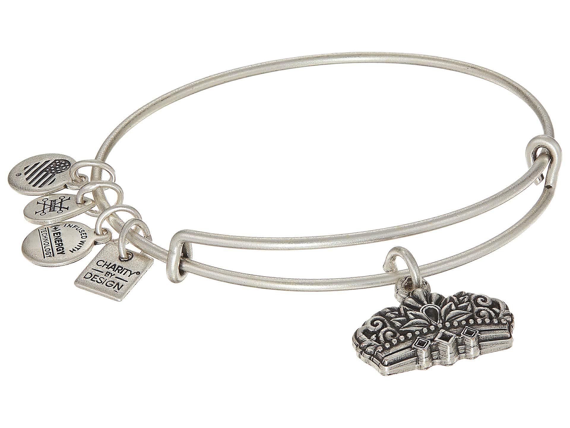 Lyst Alex And Ani Charity By Design Queens Crown Iv Bangle Alex And Ani
