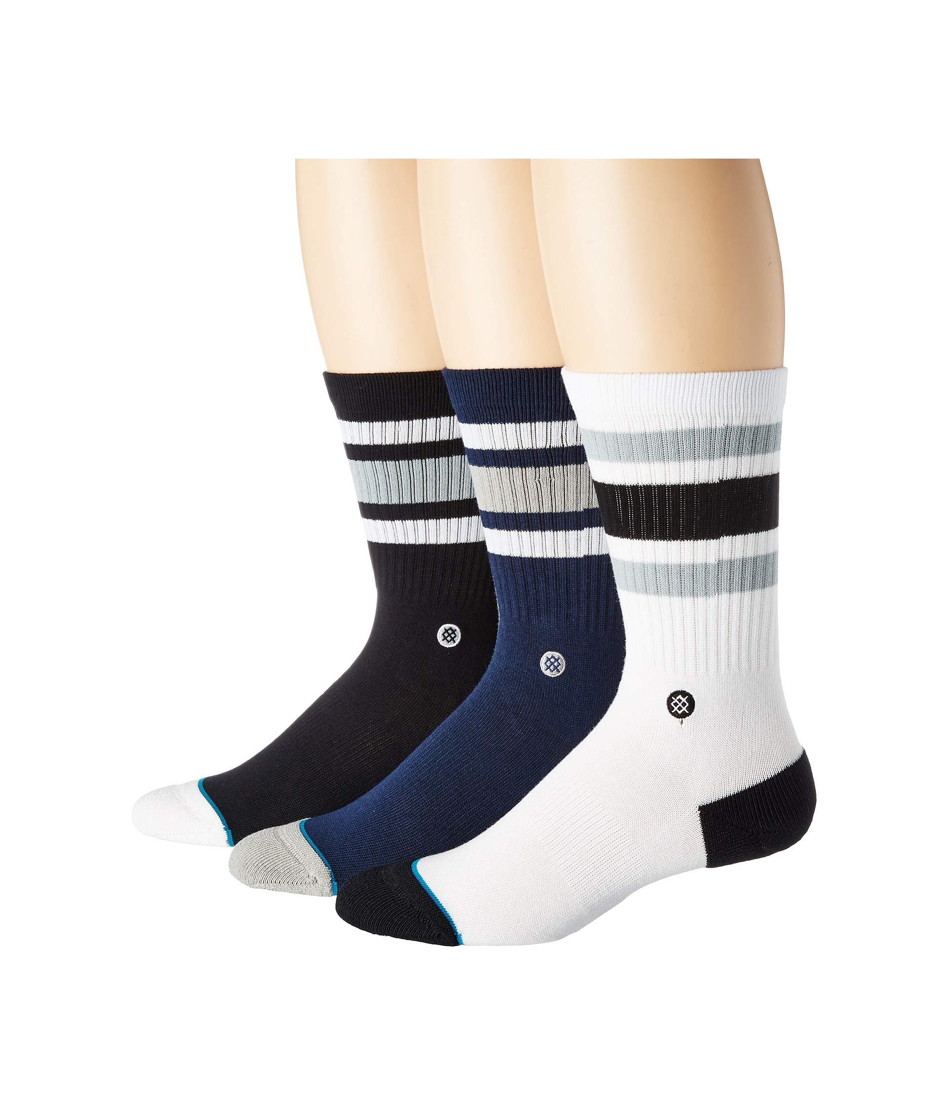 Lyst Stance Boyd 3pack (multi) Men's Crew Cut Socks Shoes in Blue for Men
