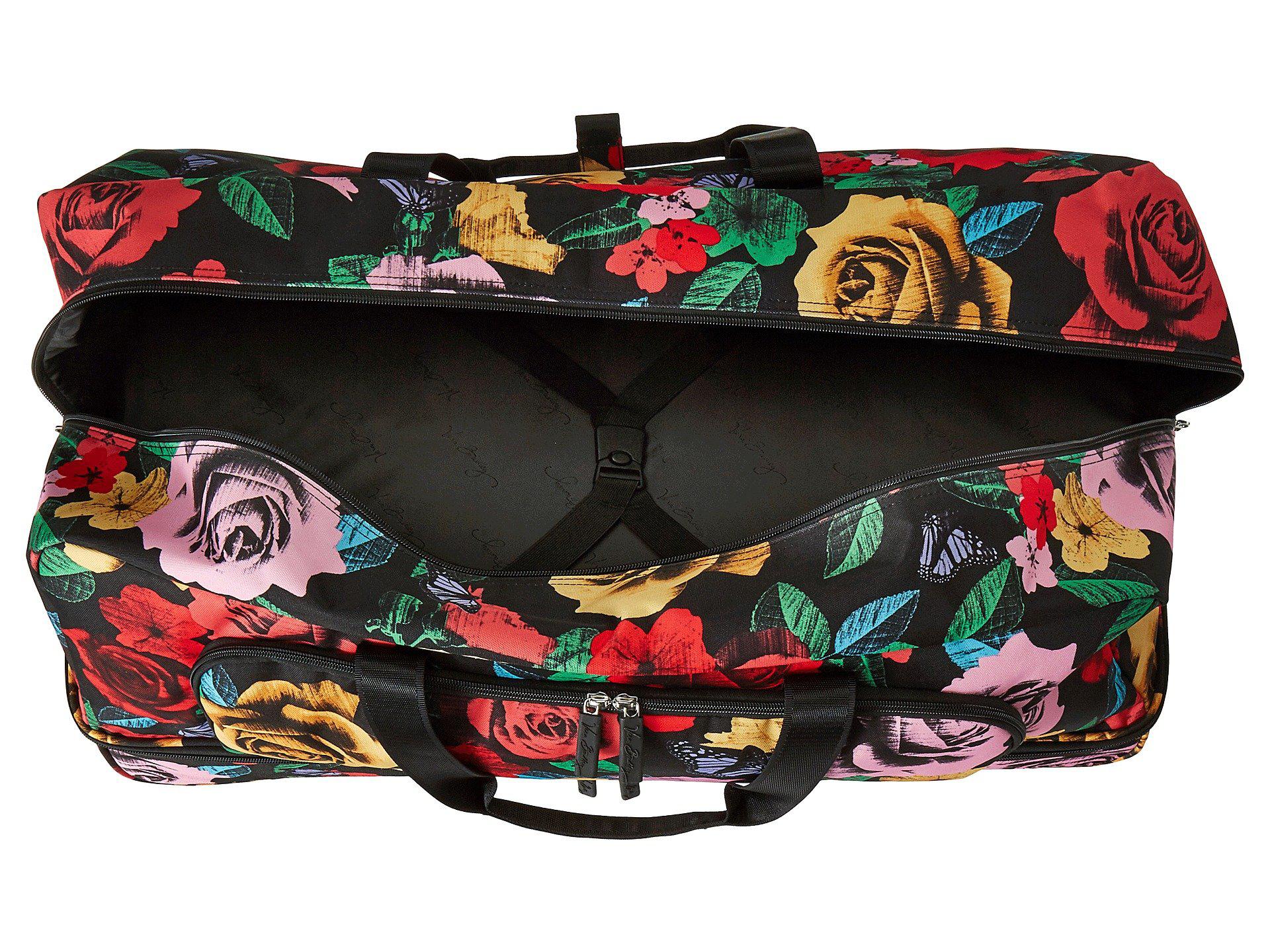 vera bradley large rolling duffel