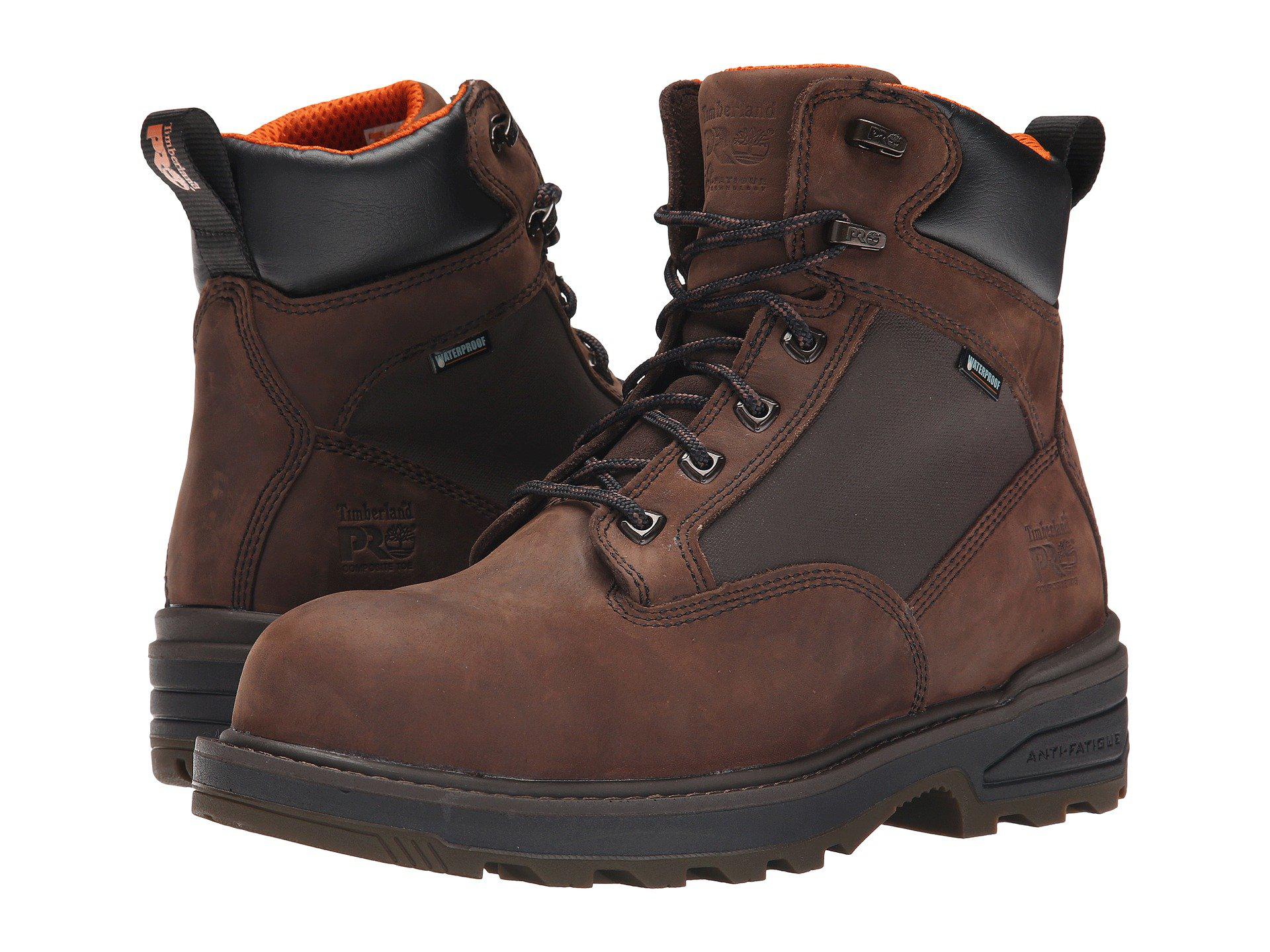 Lyst - Timberland 6 Resistor Composite Safety Toe Waterproof Boot ...