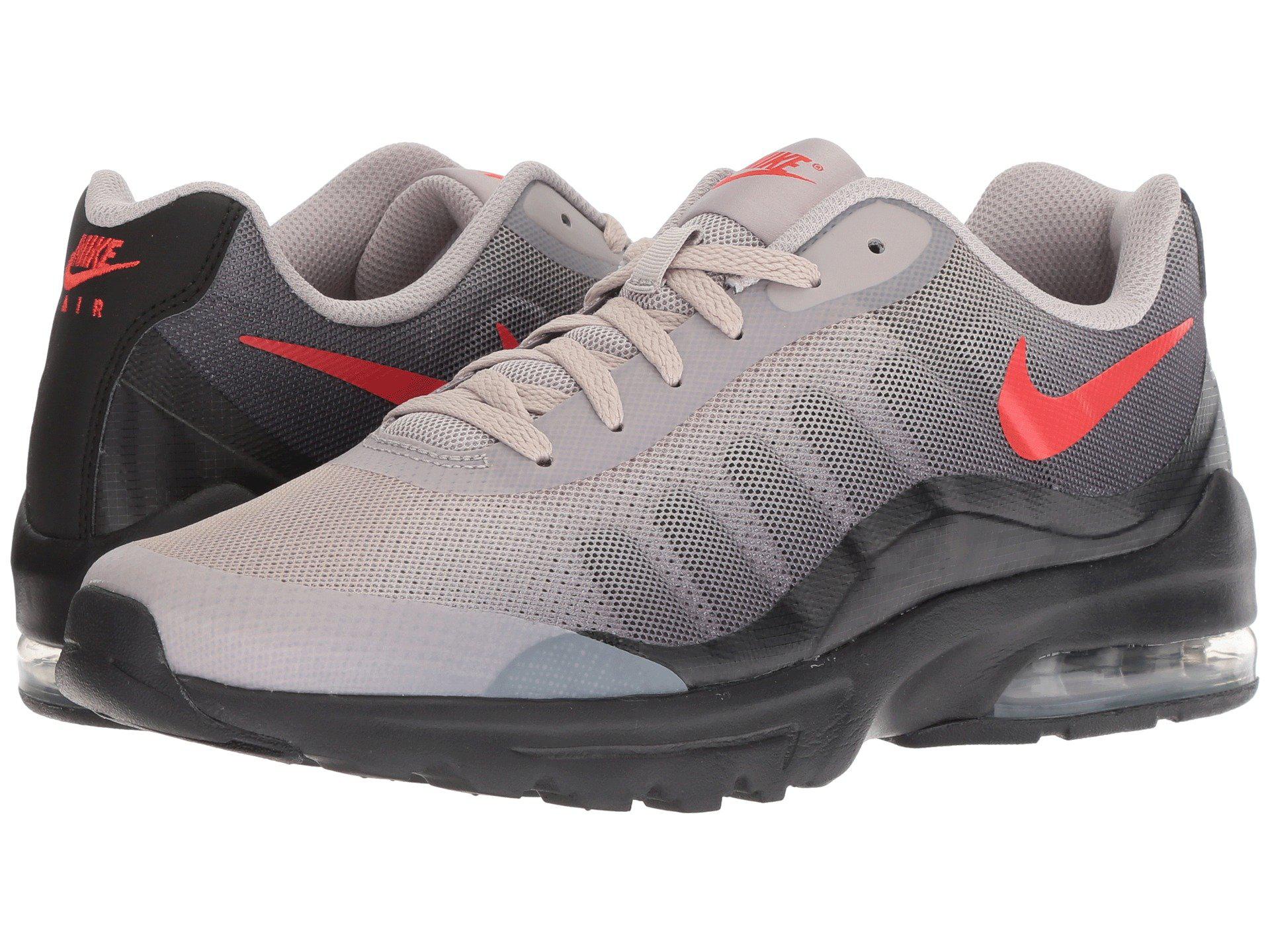 Nike Air Max Invigor Print (blackblackmoon Particlehabanero Red) Men's Shoes for men Air Max 90 Premium Nike Running Traines King of the mountain
