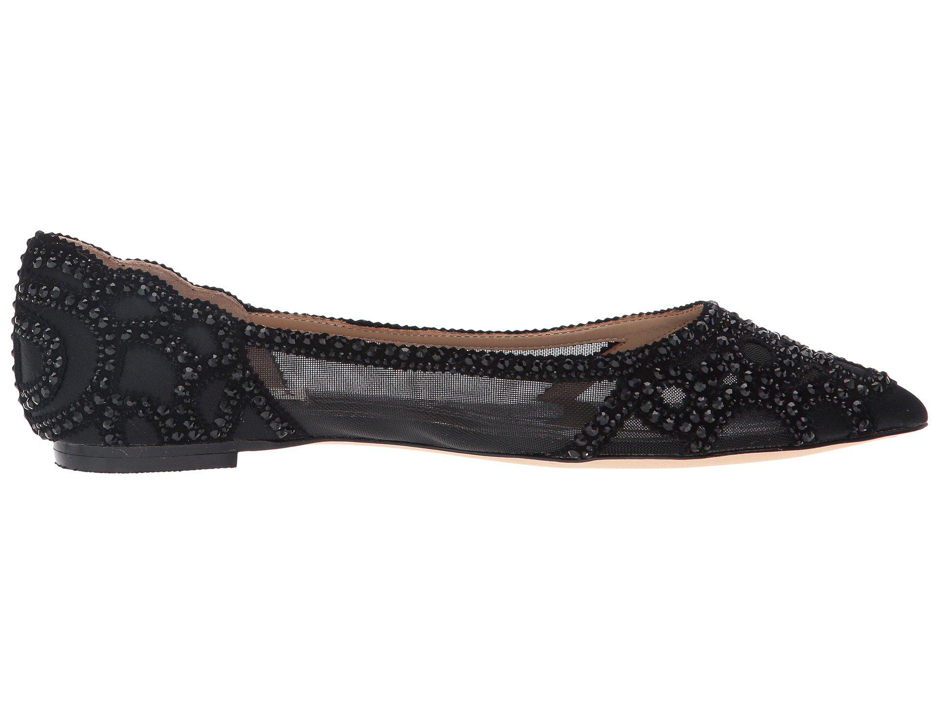 badgley mischka gigi flats