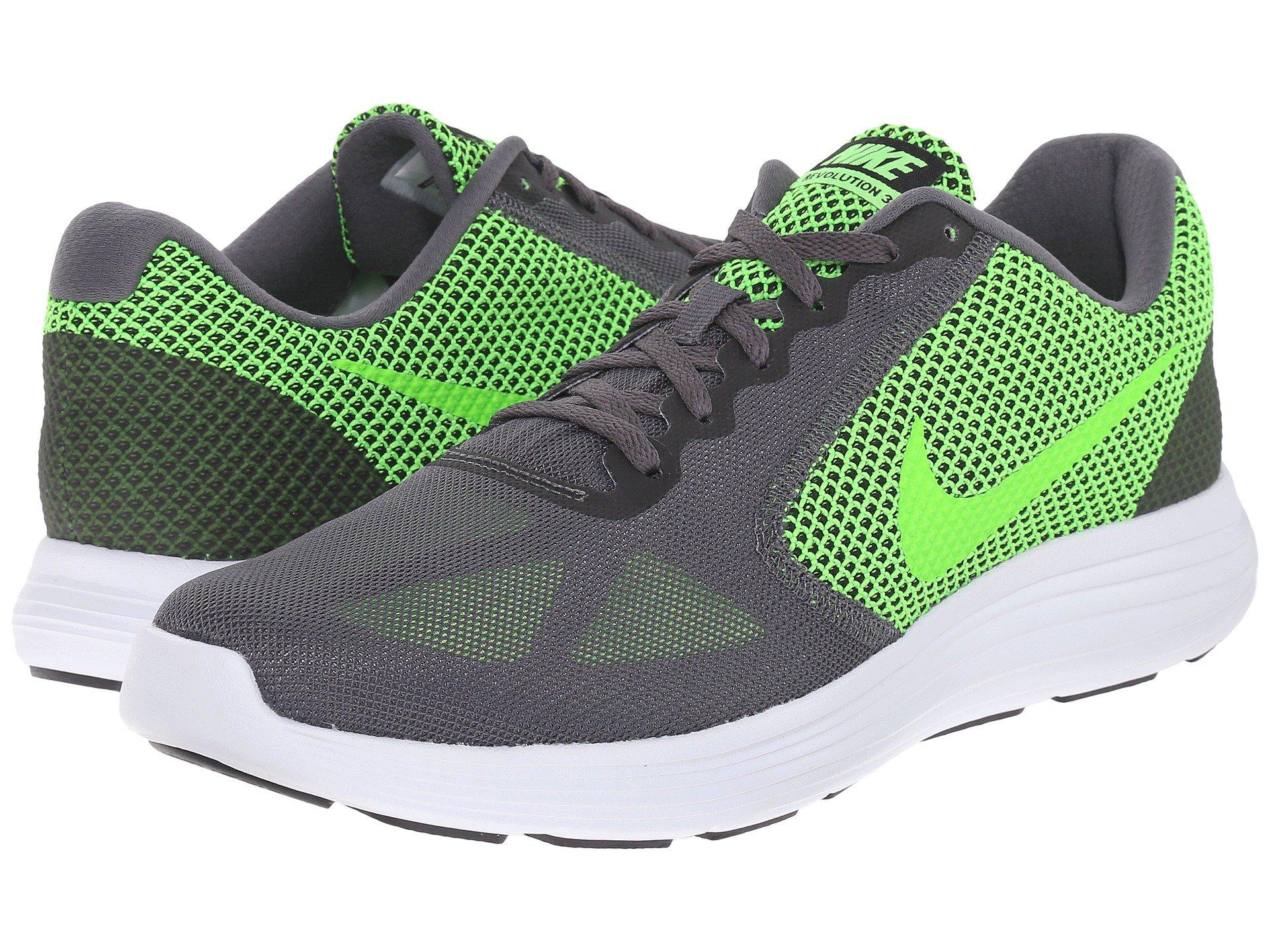 Nike Revolution 5 зелёные. Nike Revolution 5 черно зеленые.