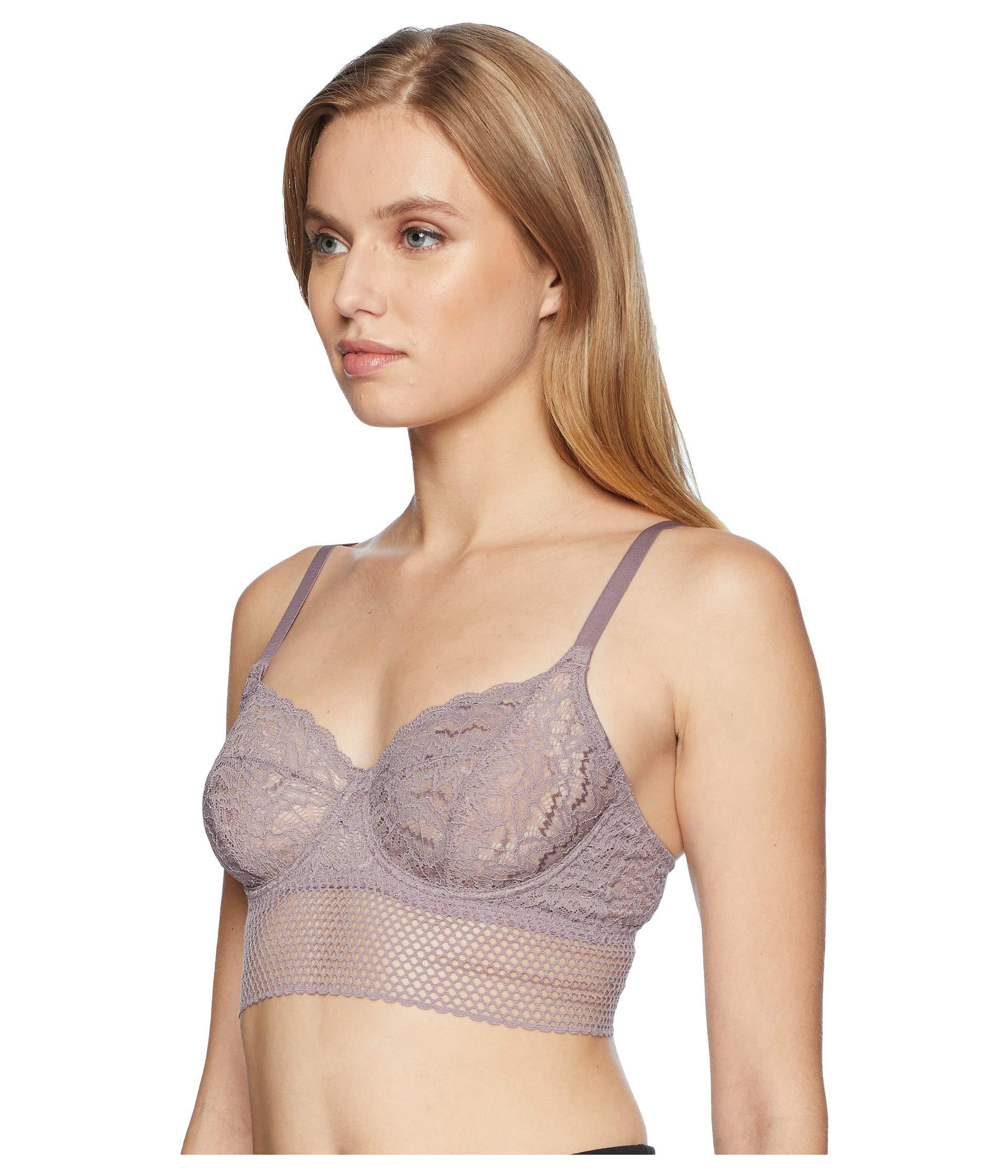 Else Lace Arya Full Cup Underwire Longline Bra in Mauve (Purple) Lyst