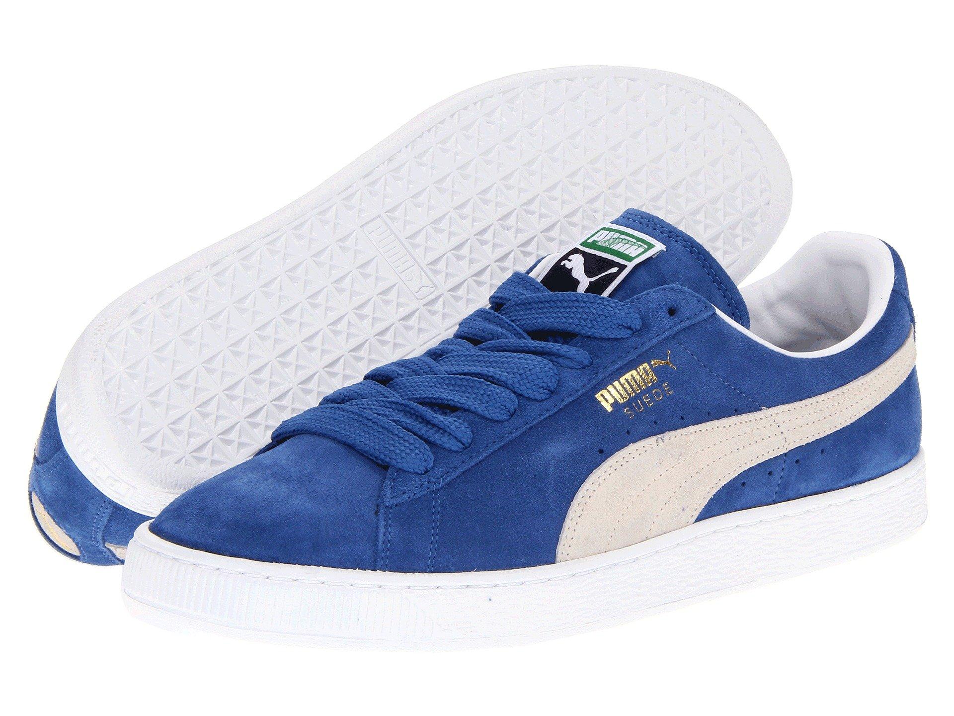 PUMA Suede Classic in White - Lyst