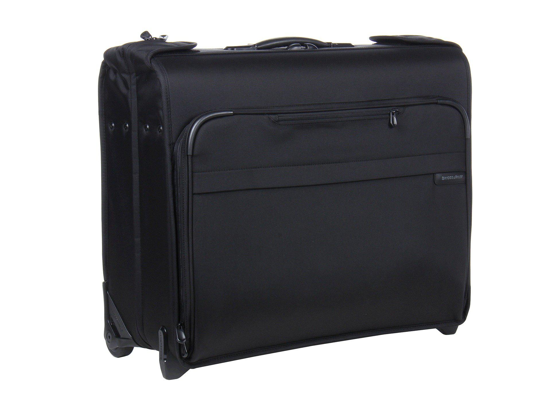 Lyst - Briggs & Riley Baseline Deluxe Wheeled Garment Bag (black) Luggage in Black