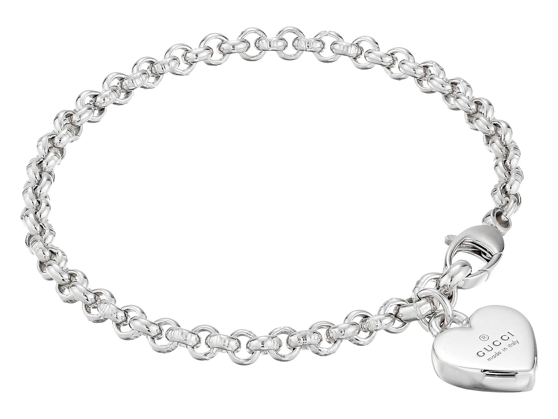 Lyst - Gucci Trademark Bracelet W/ Heart, Star And Interlocking G