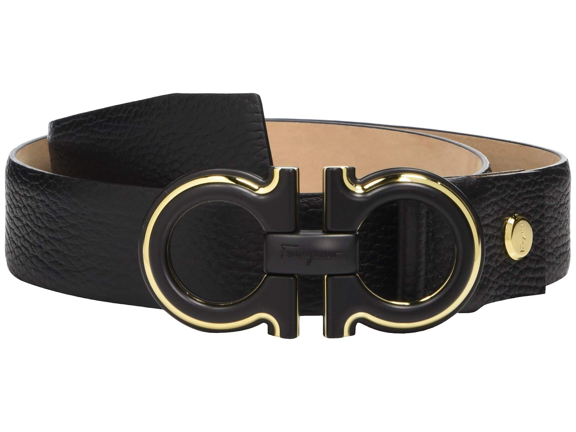 Ferragamo Adjustable Belt - 67a005 in Black for Men - Lyst