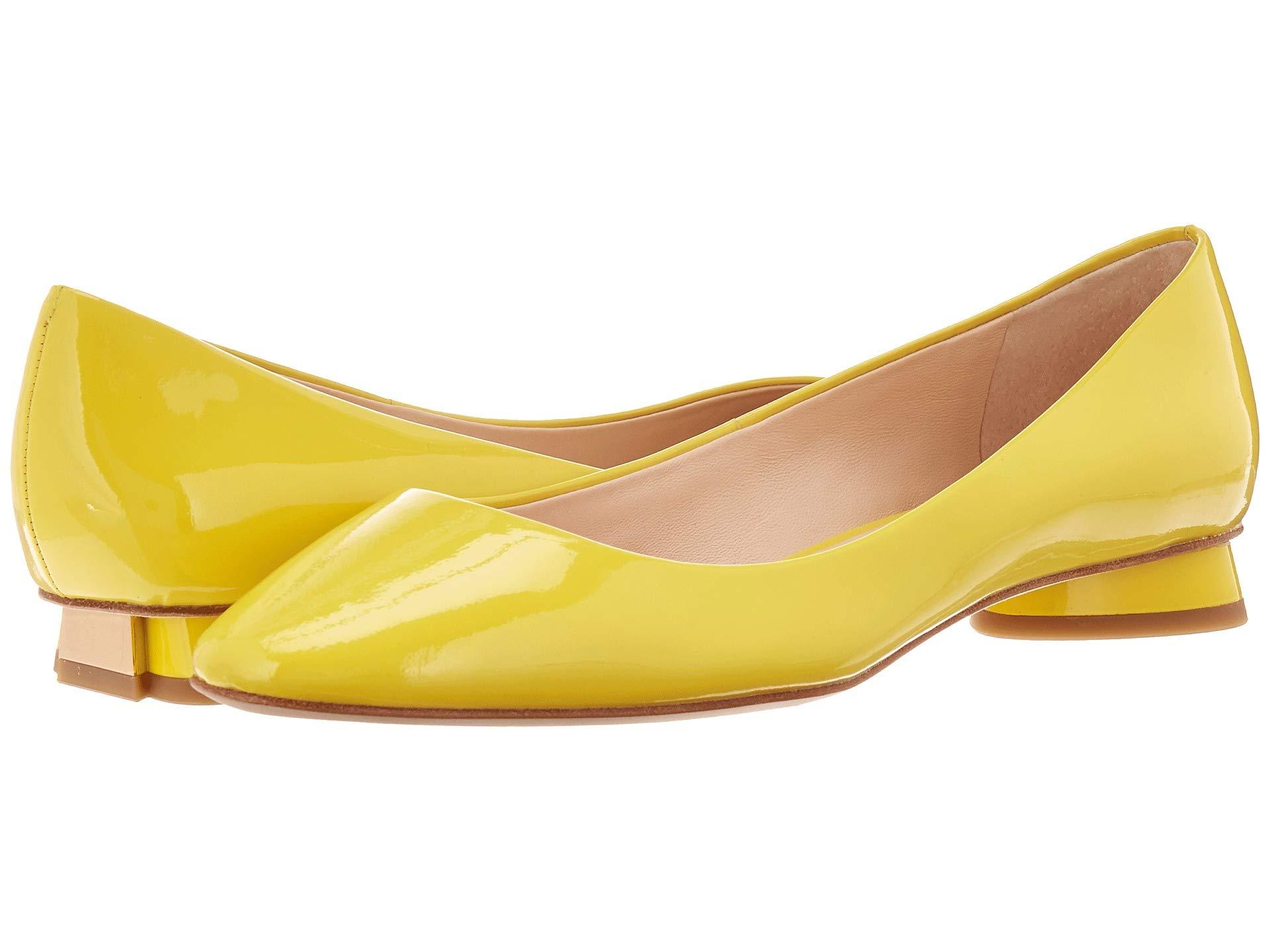 kate spade yellow flats